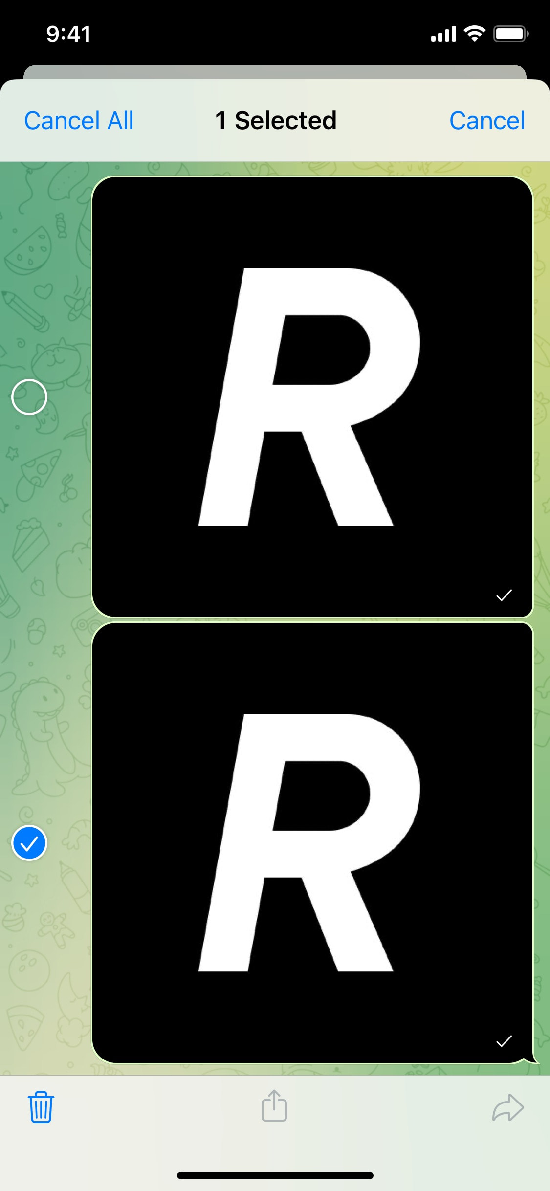 Telegram iOS screen 197