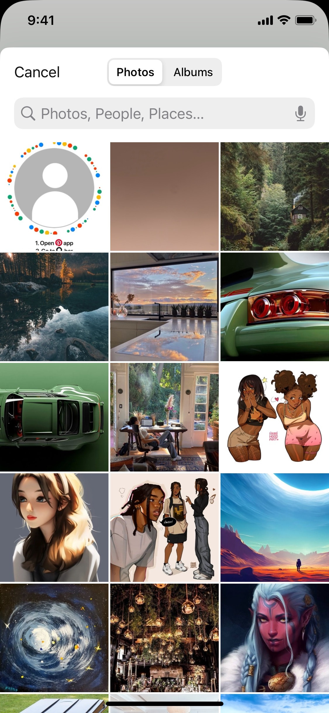 Pinterest iOS screen 38