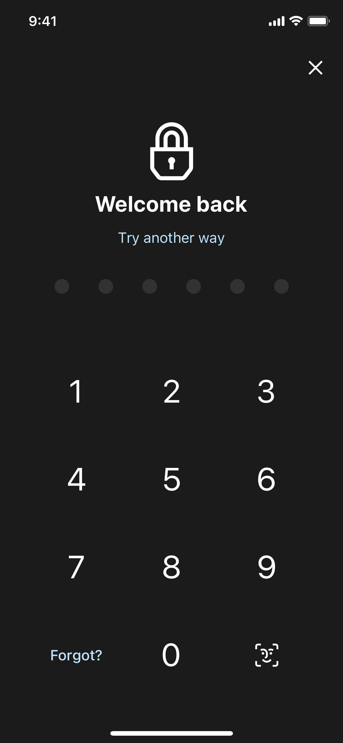 Klarna iOS screen 231