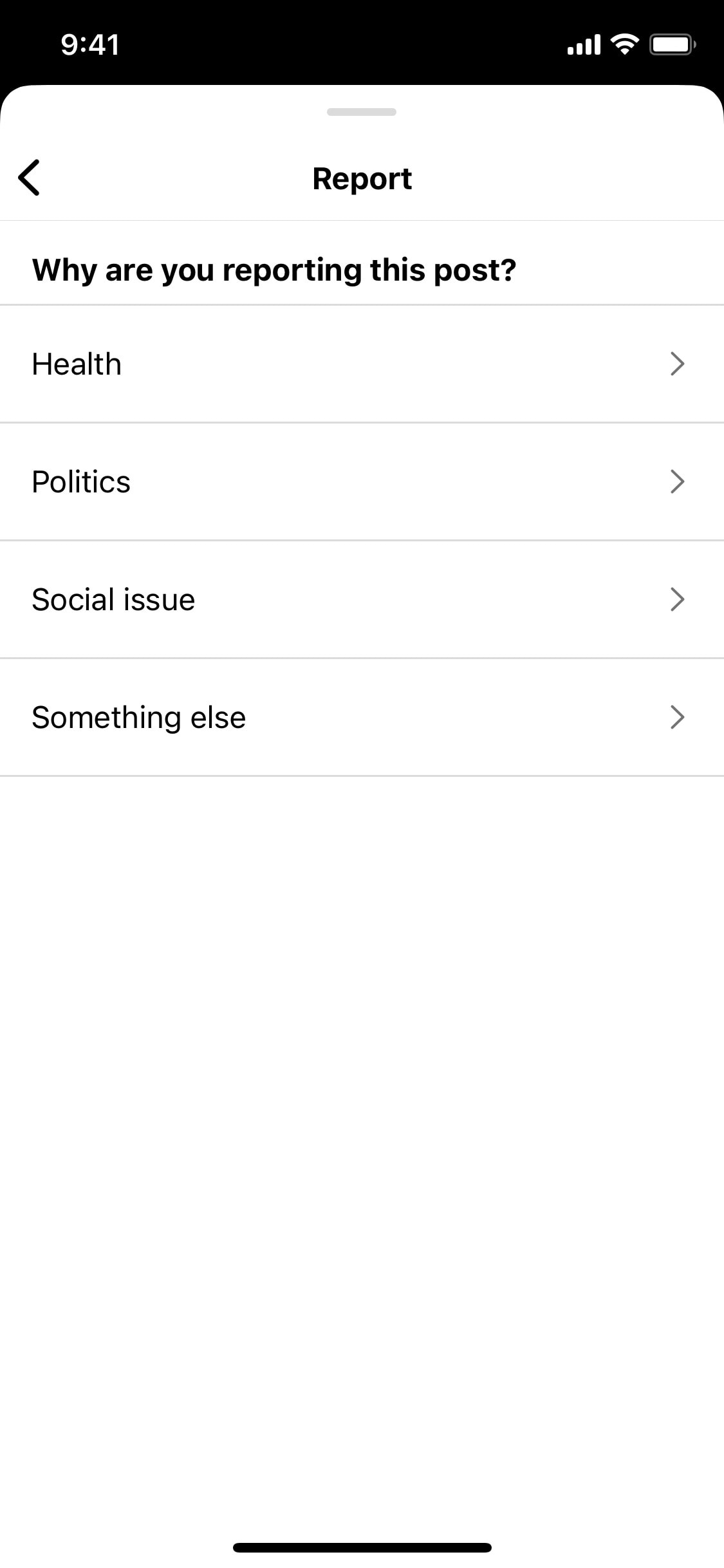 Instagram iOS screen 231