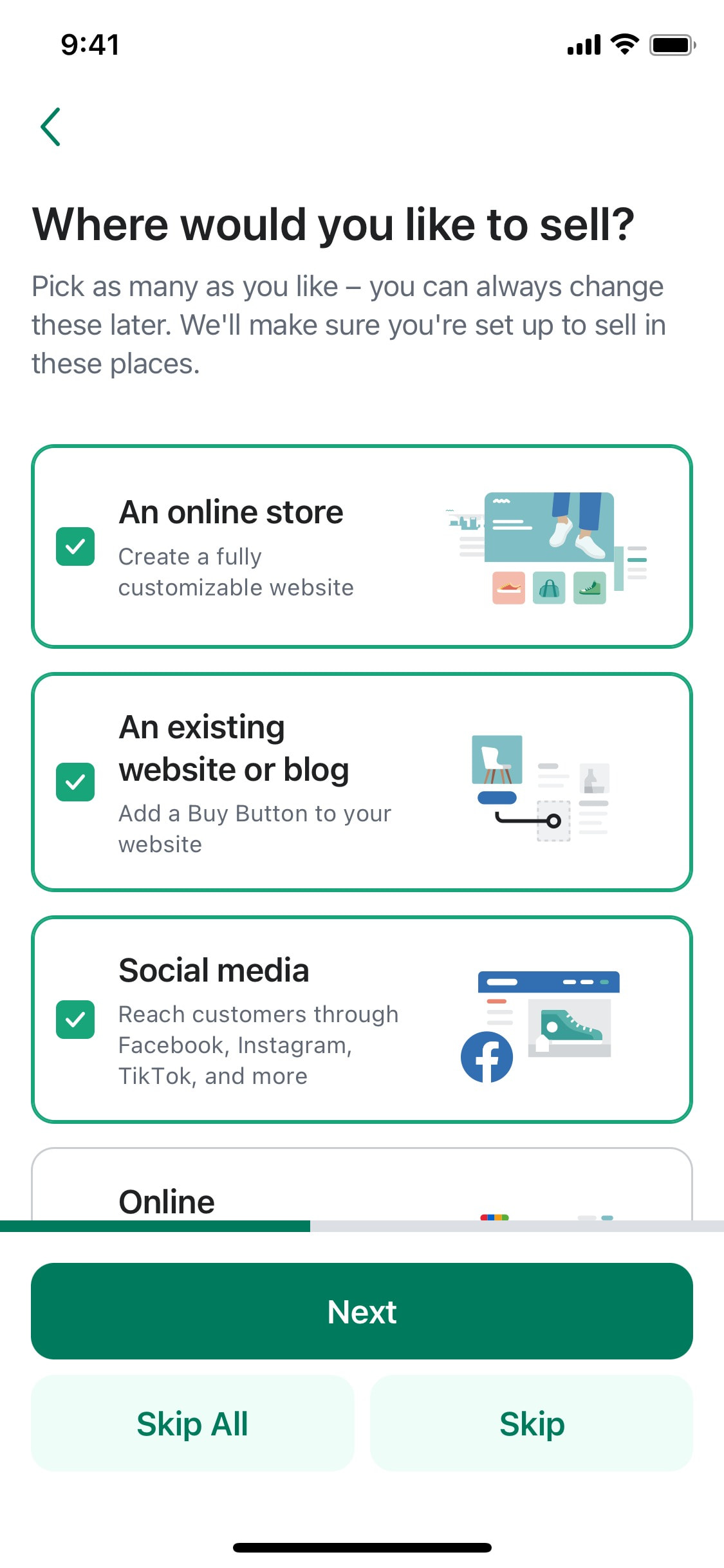 Shopify iOS screen 518