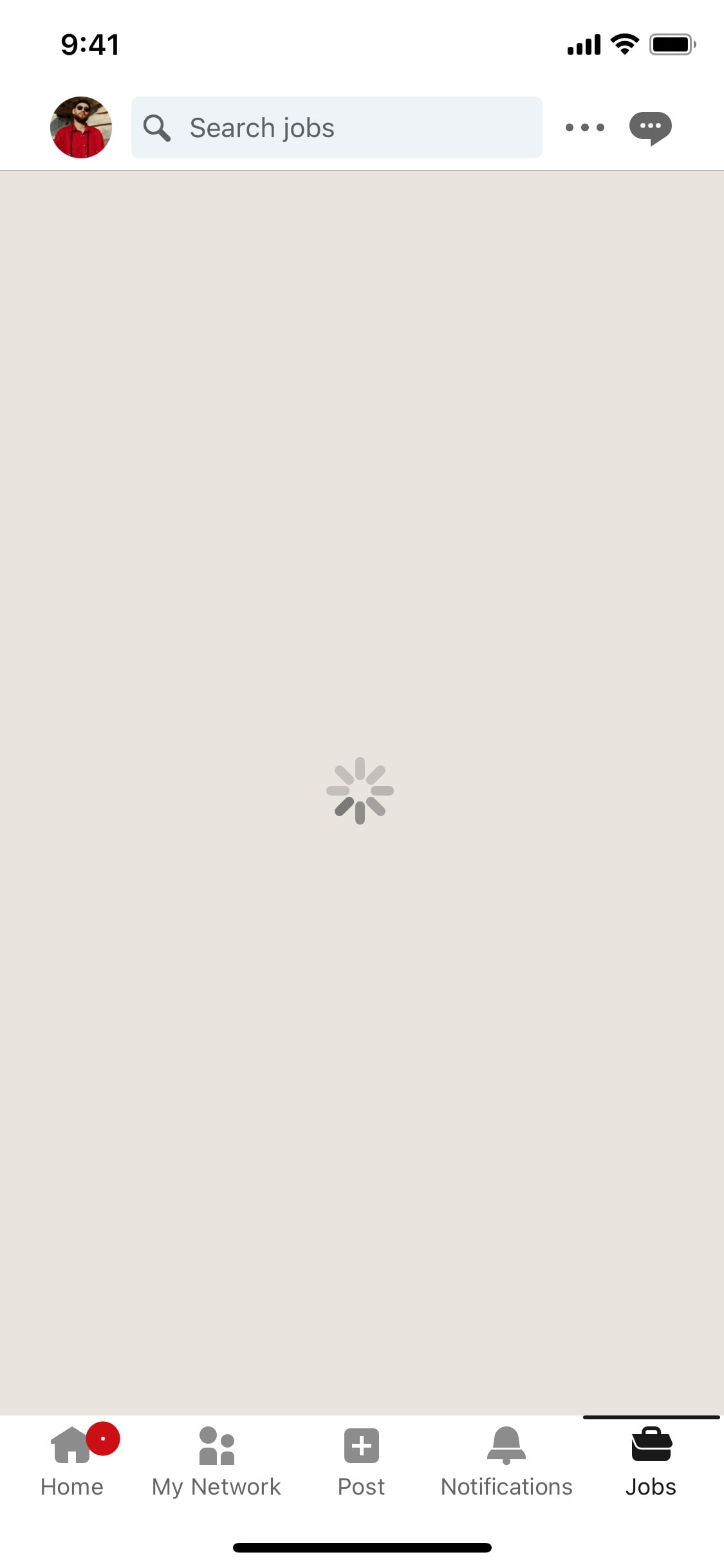 LinkedIn iOS screen 272