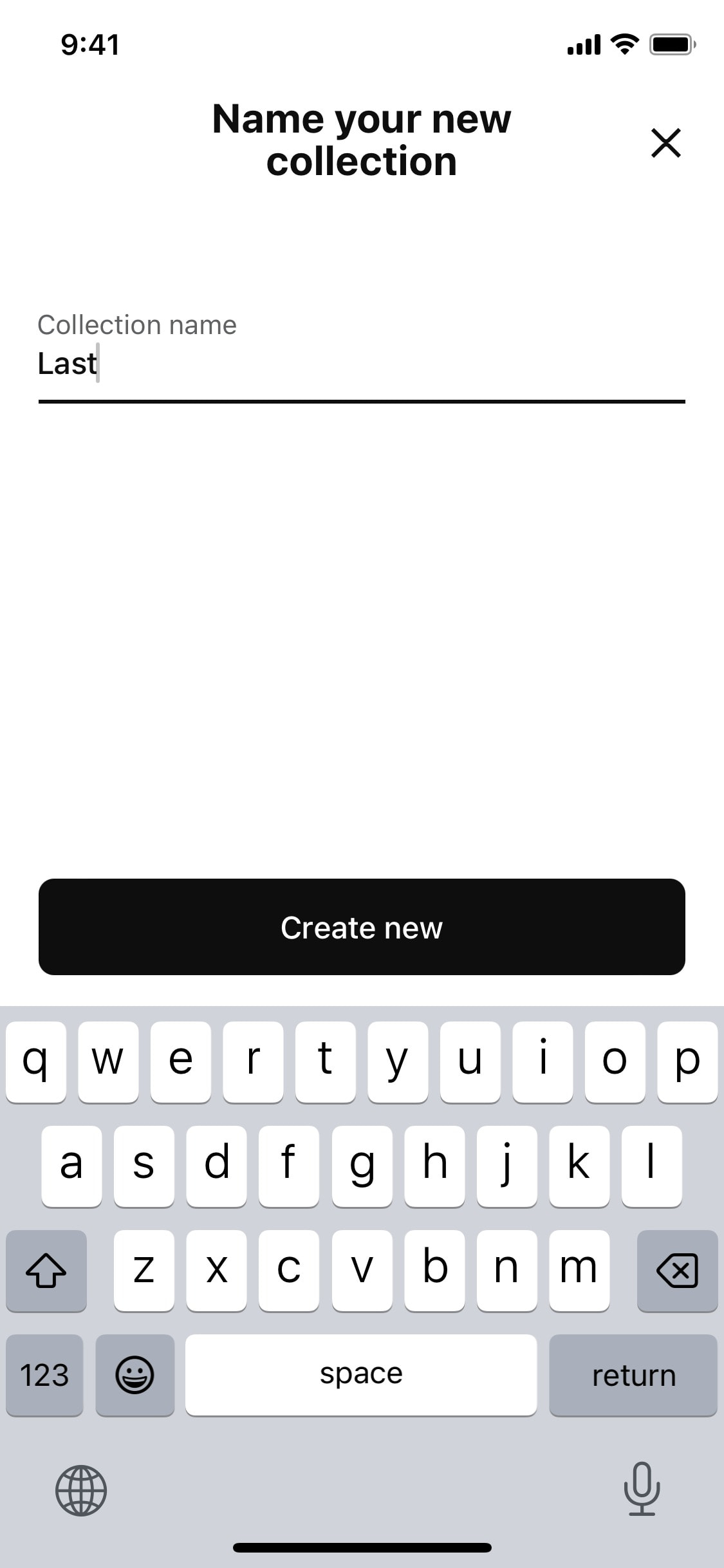 Klarna iOS screen 401