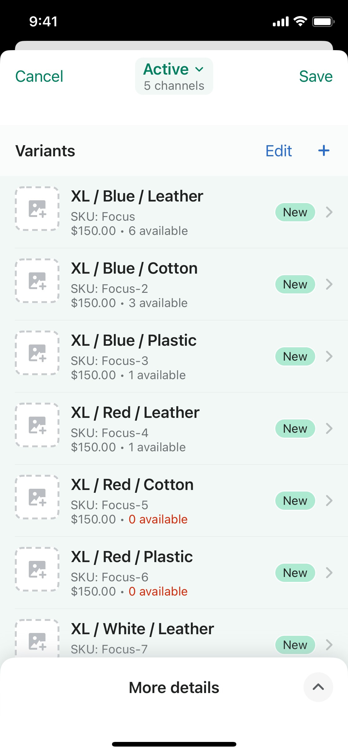 Shopify iOS screen 143