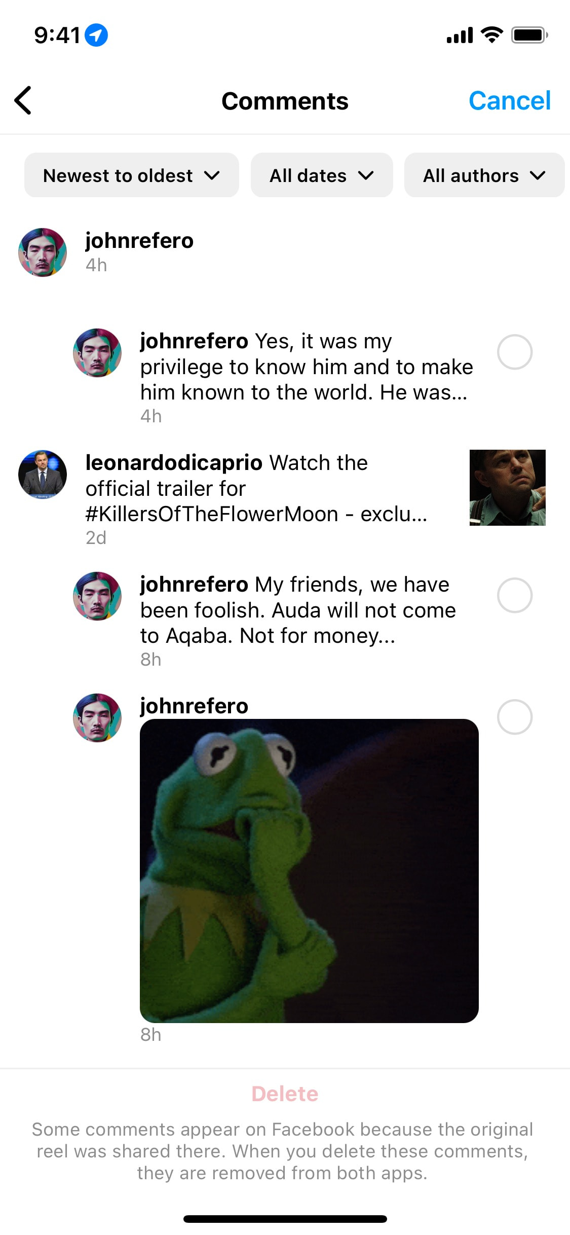 Instagram iOS screen 181