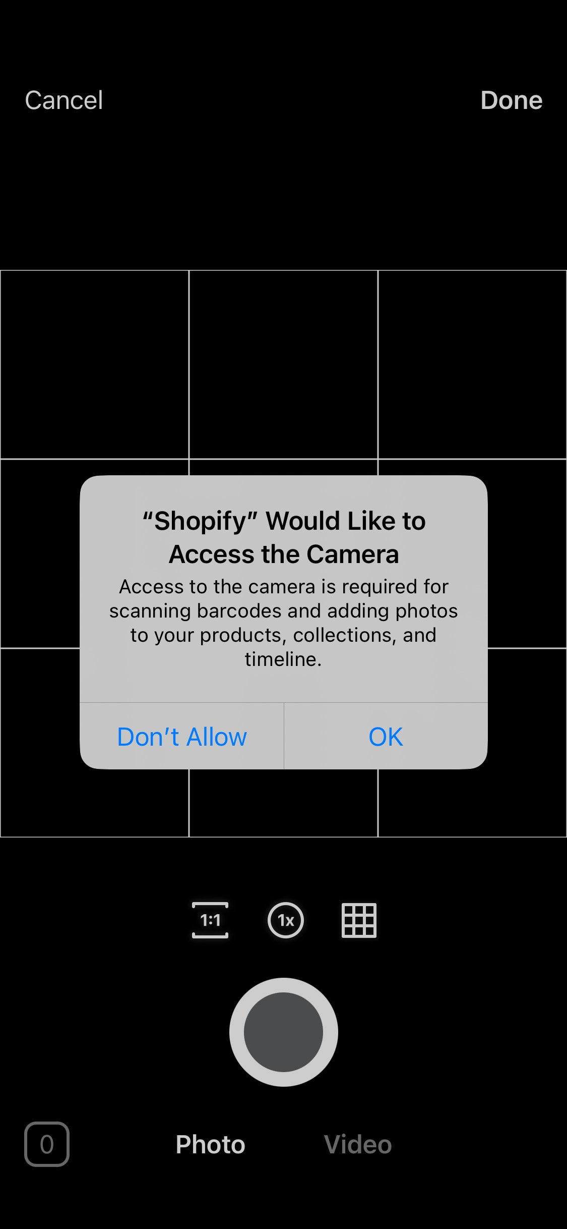Shopify iOS screen 271