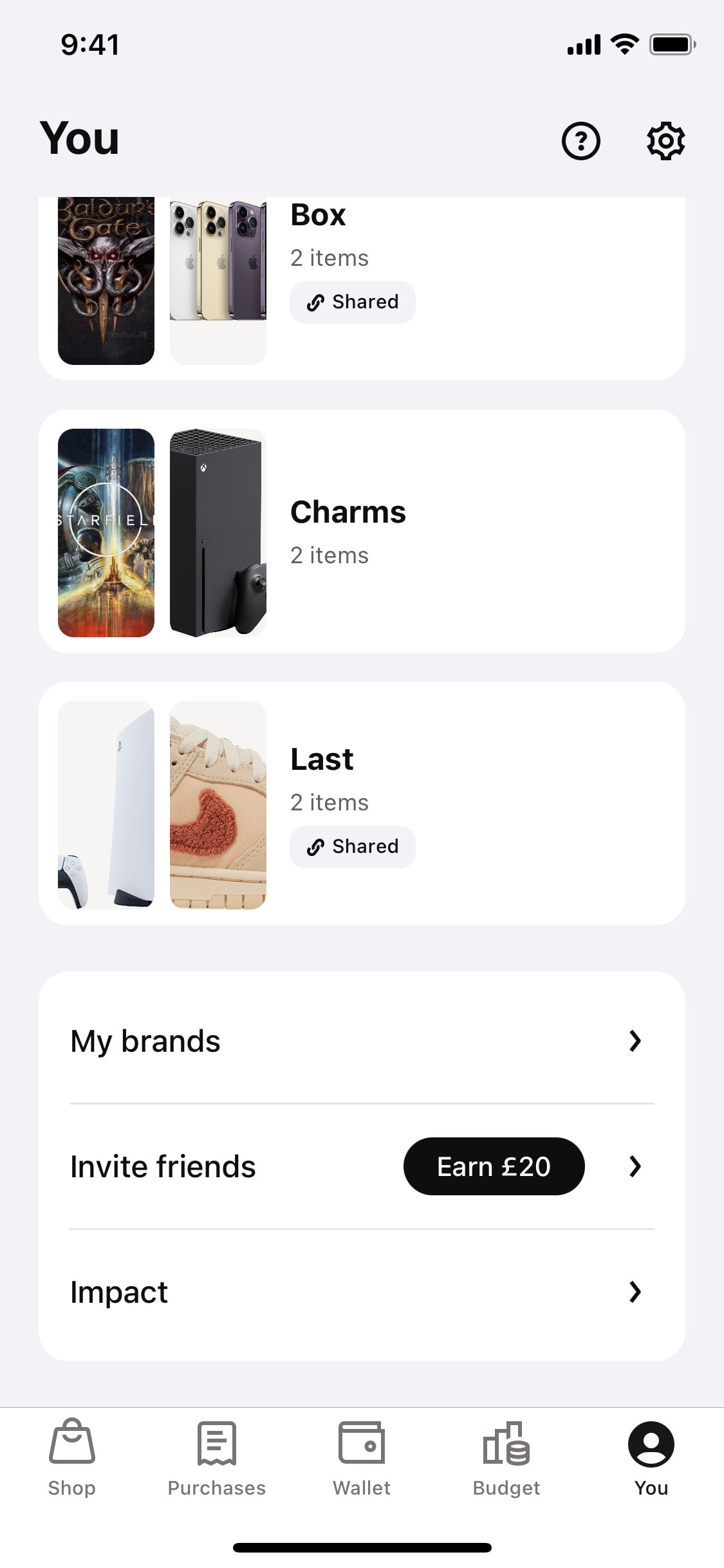 Klarna iOS screen 479