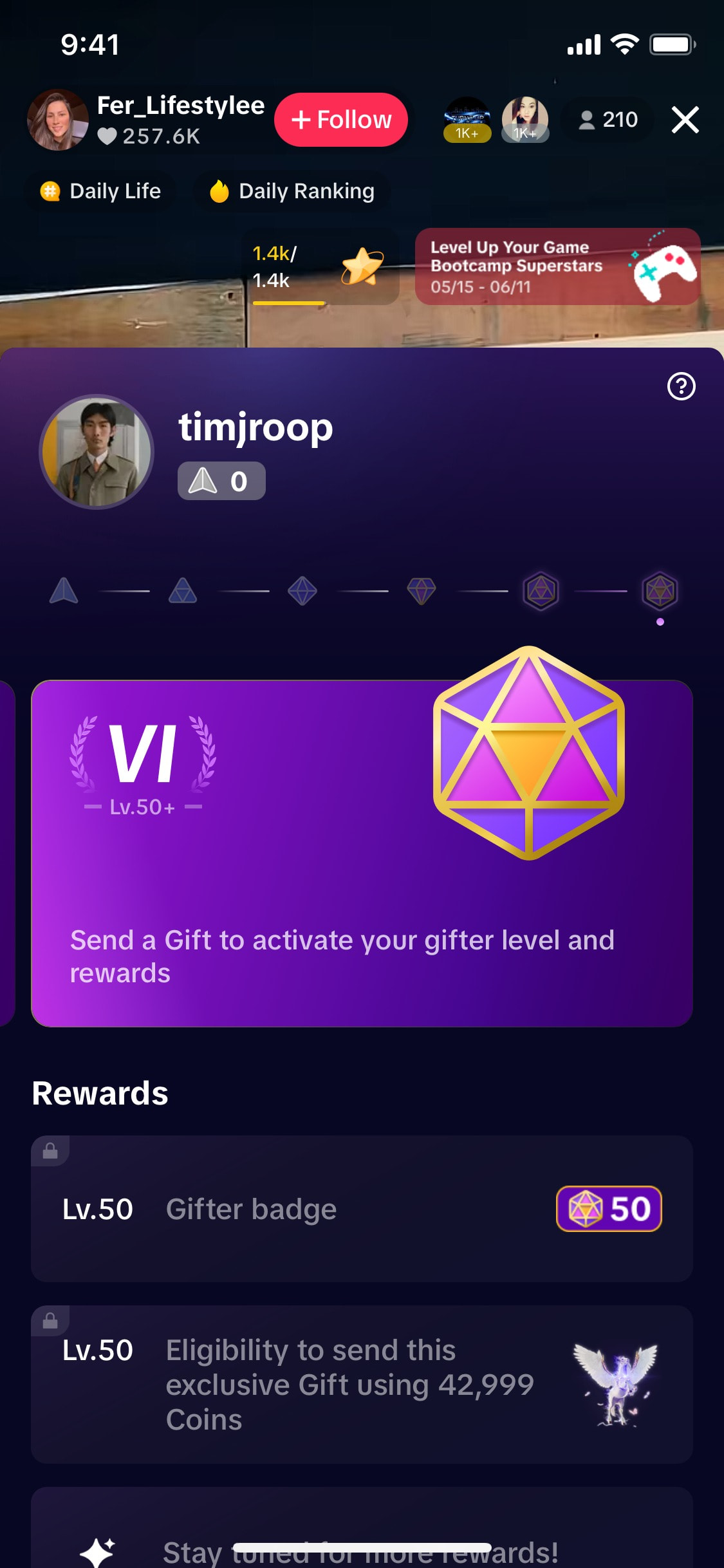 TikTok iOS screen 323