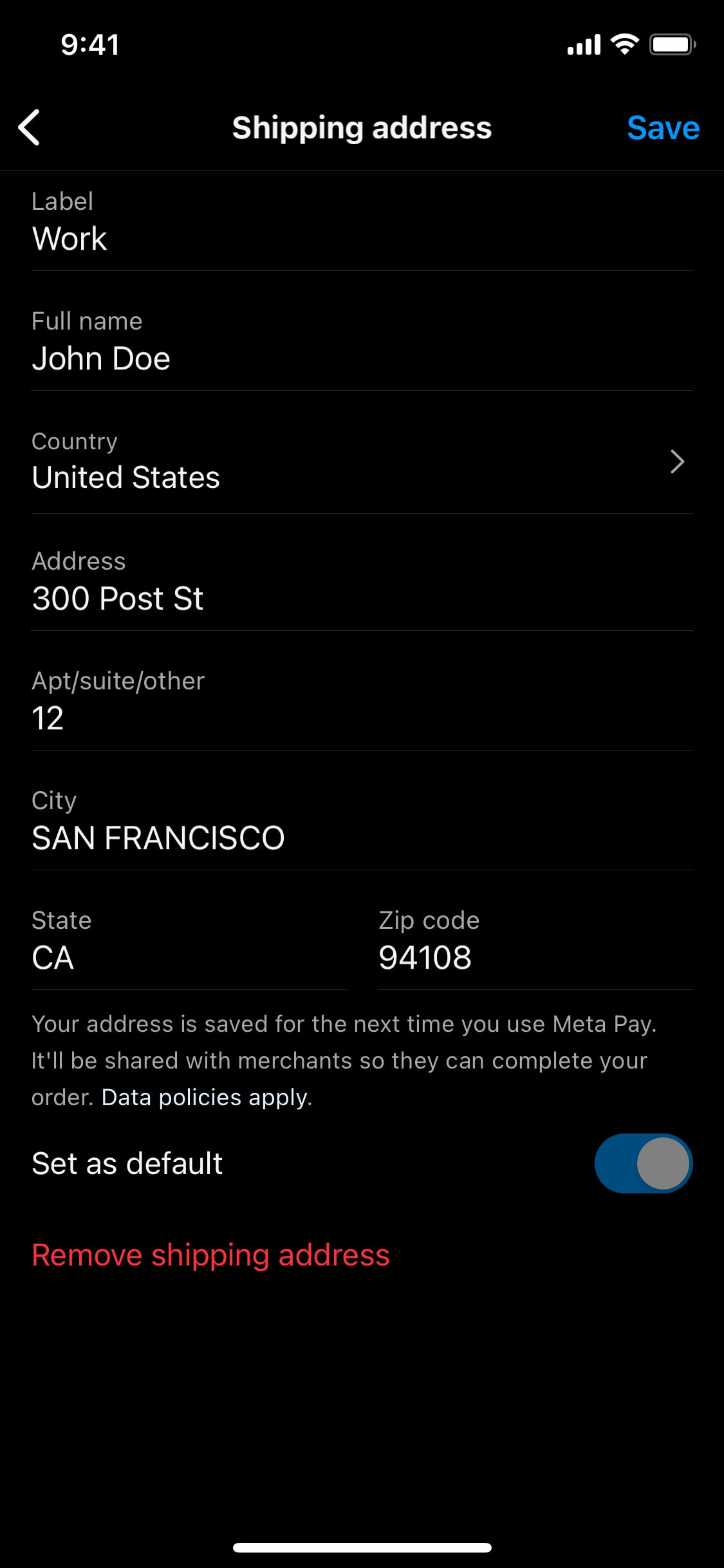Instagram iOS screen 216