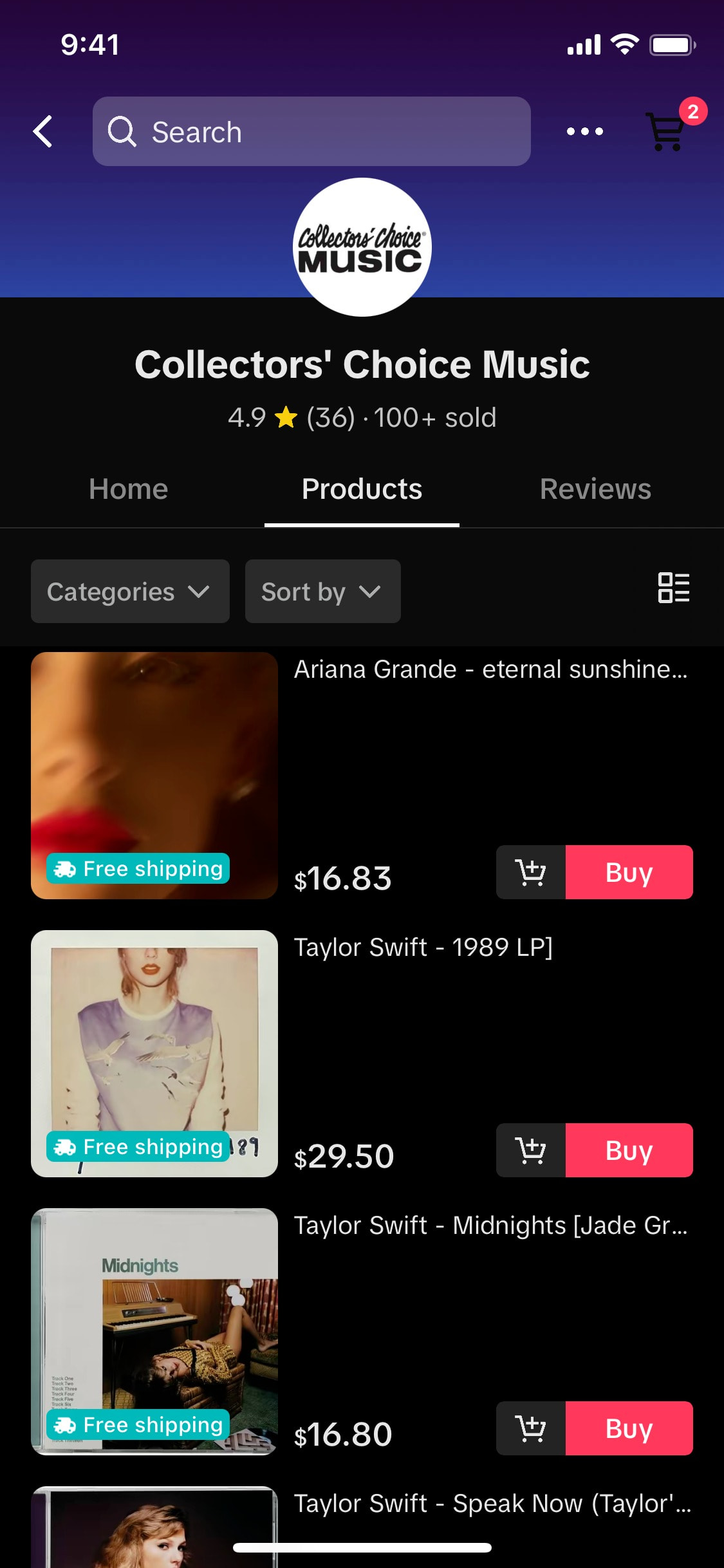 TikTok iOS screen 656