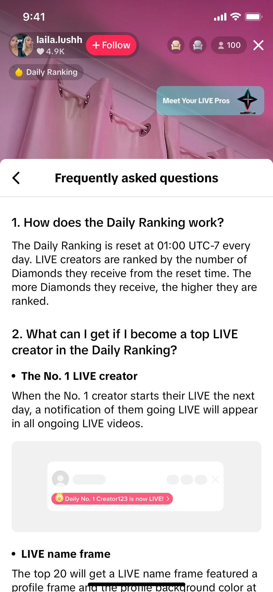 TikTok iOS screen 793