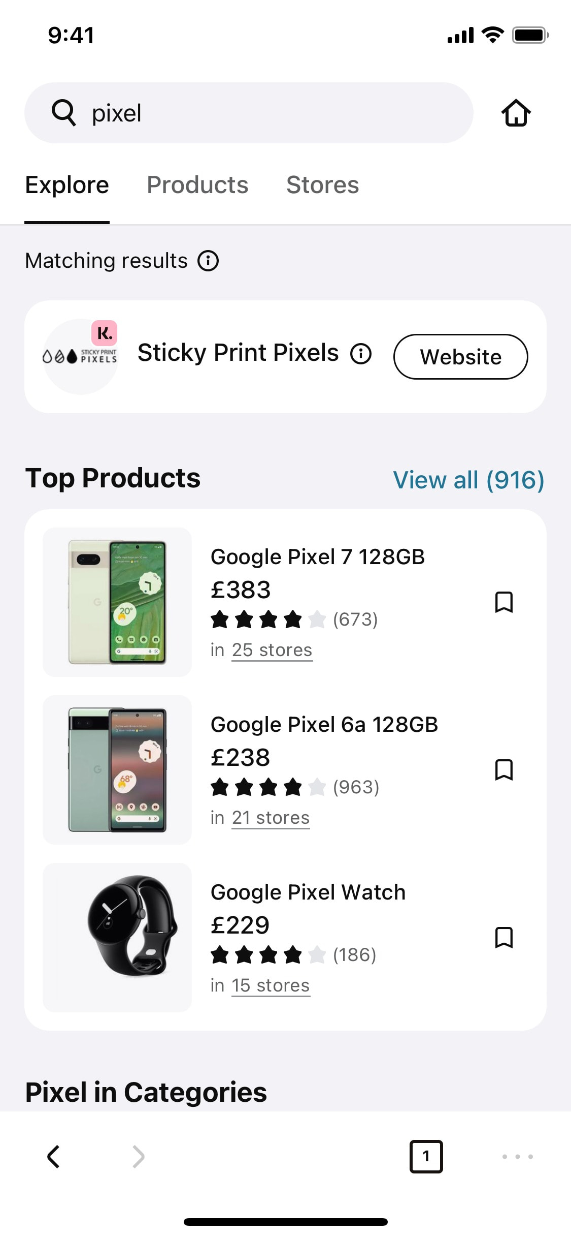 Klarna iOS screen 274