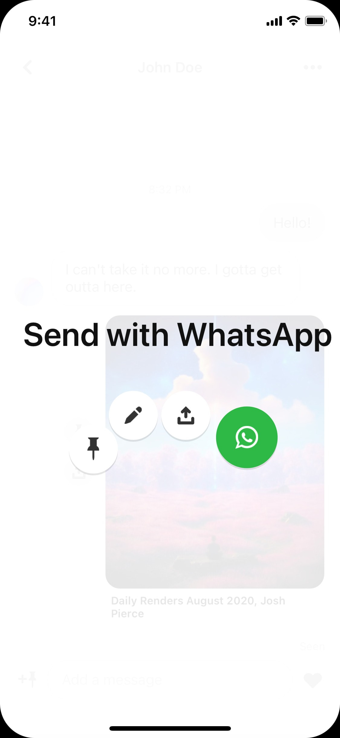 Pinterest iOS screen 380
