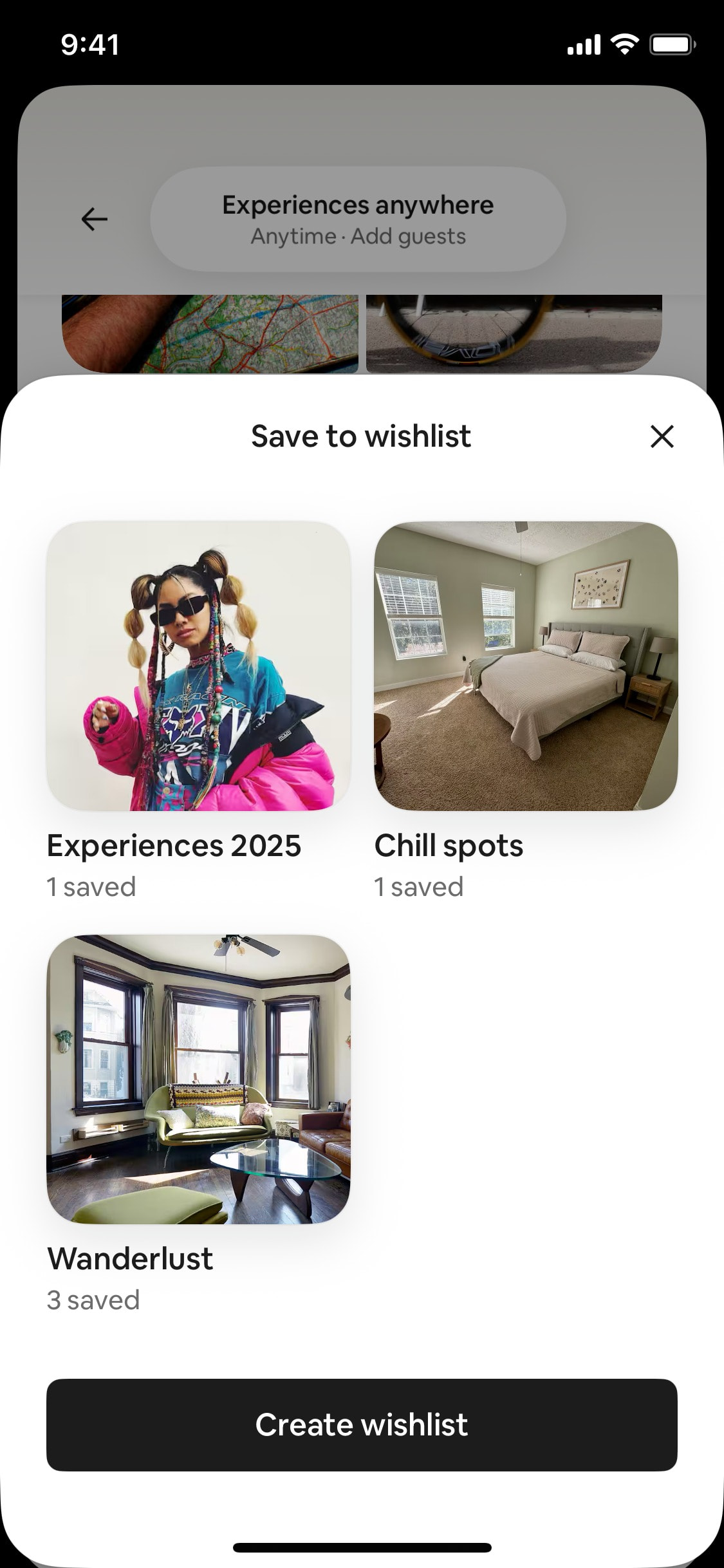 Airbnb iOS screen 404