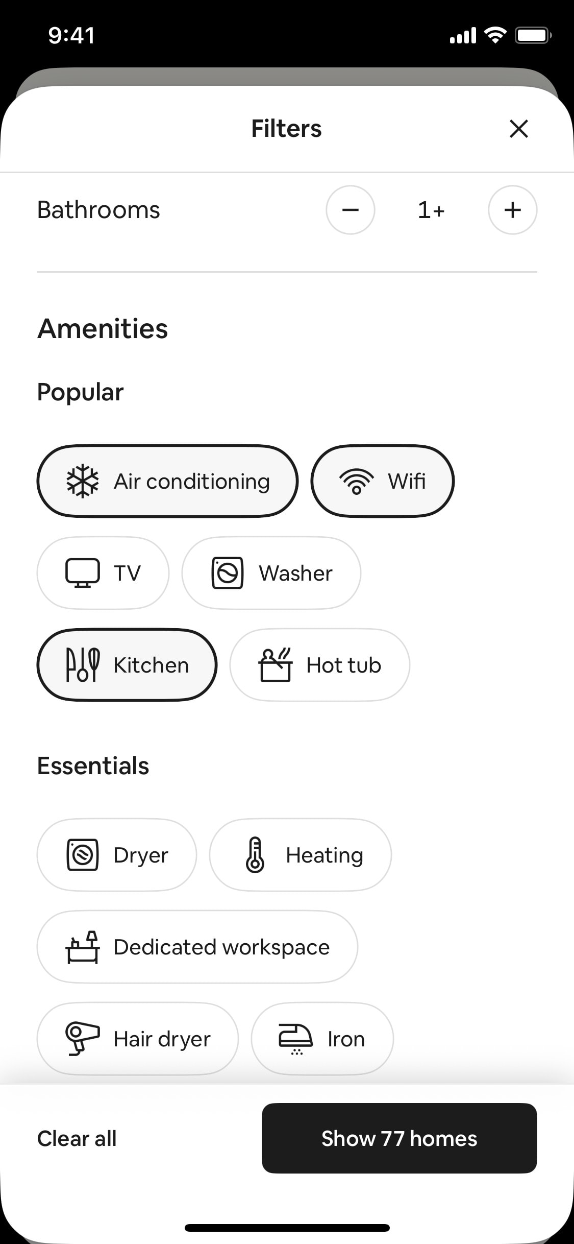 Airbnb iOS screen 255
