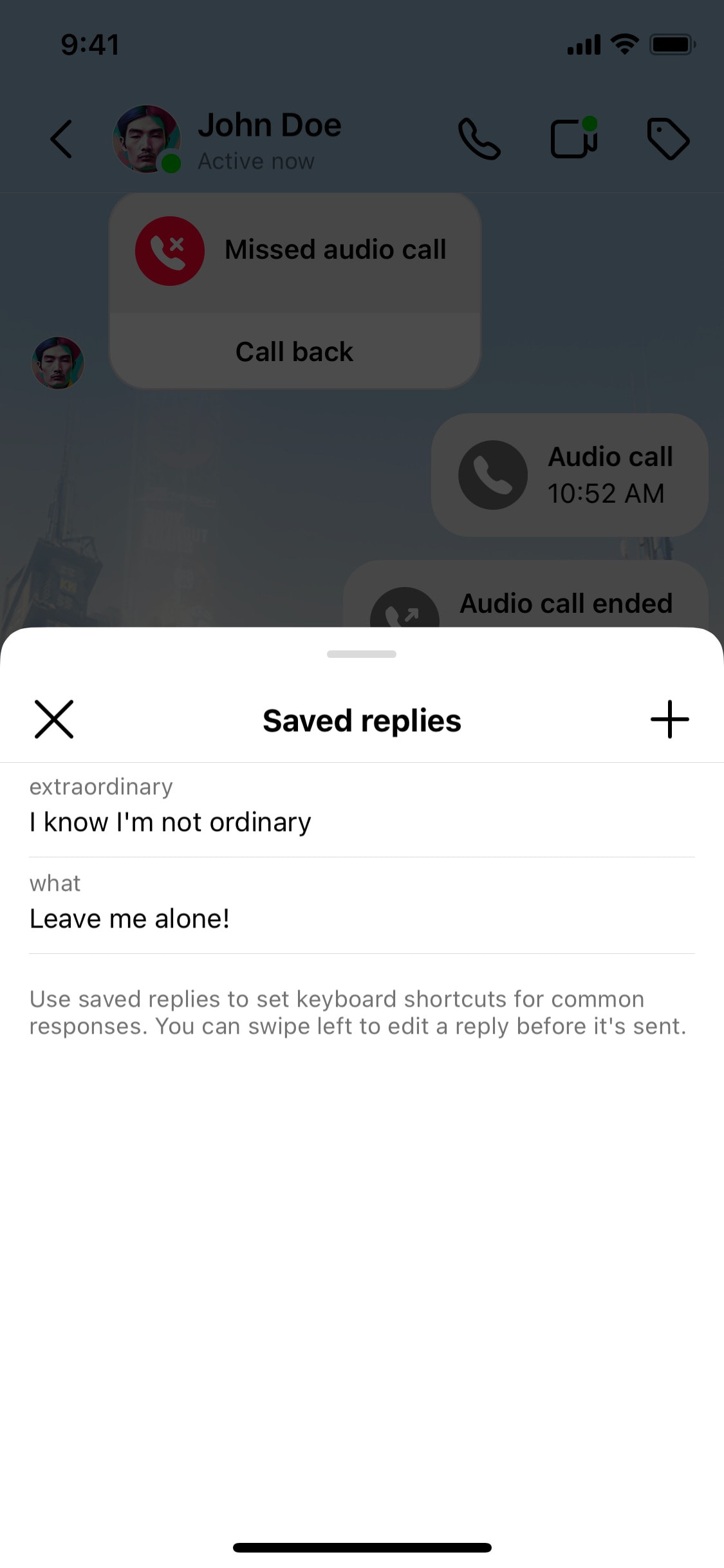 Instagram iOS screen 932