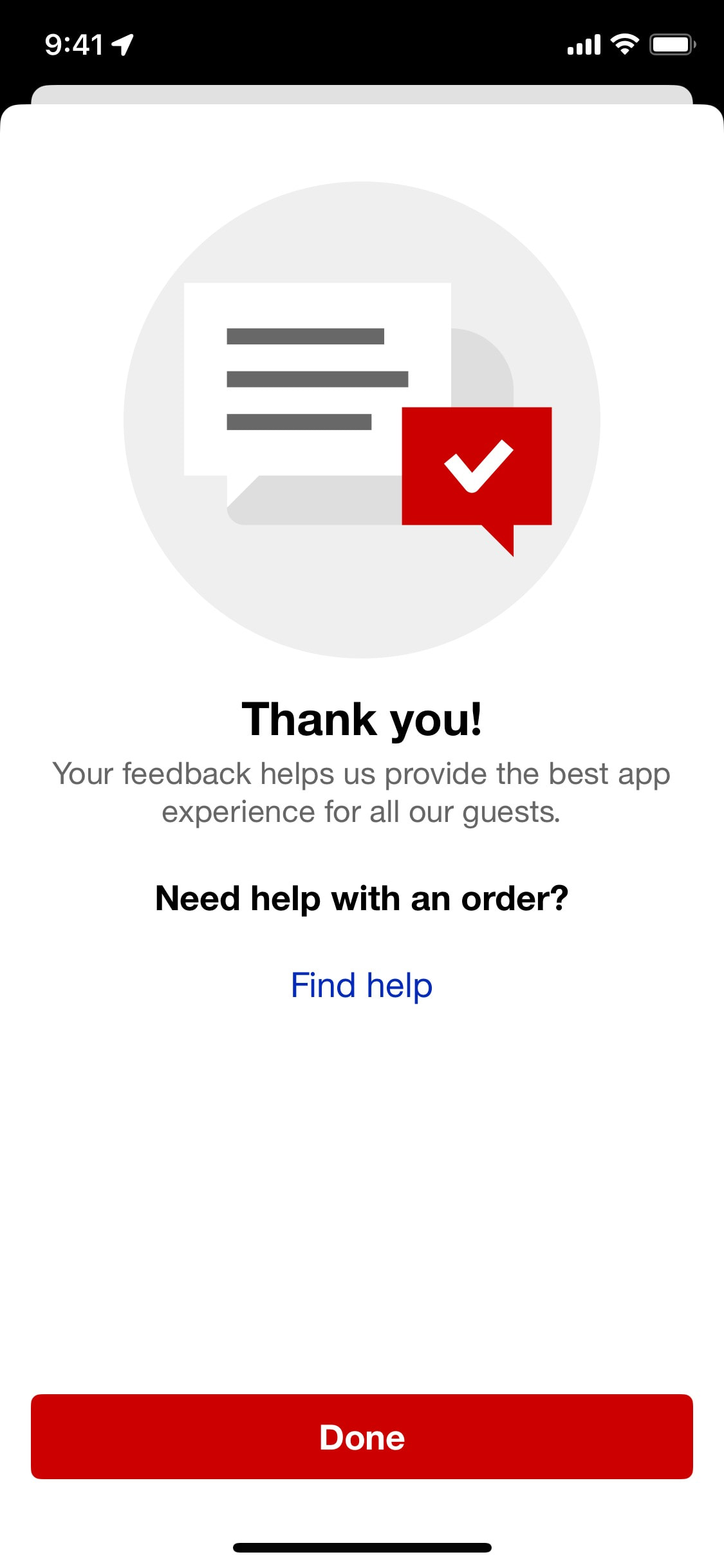 Target iOS screen 375