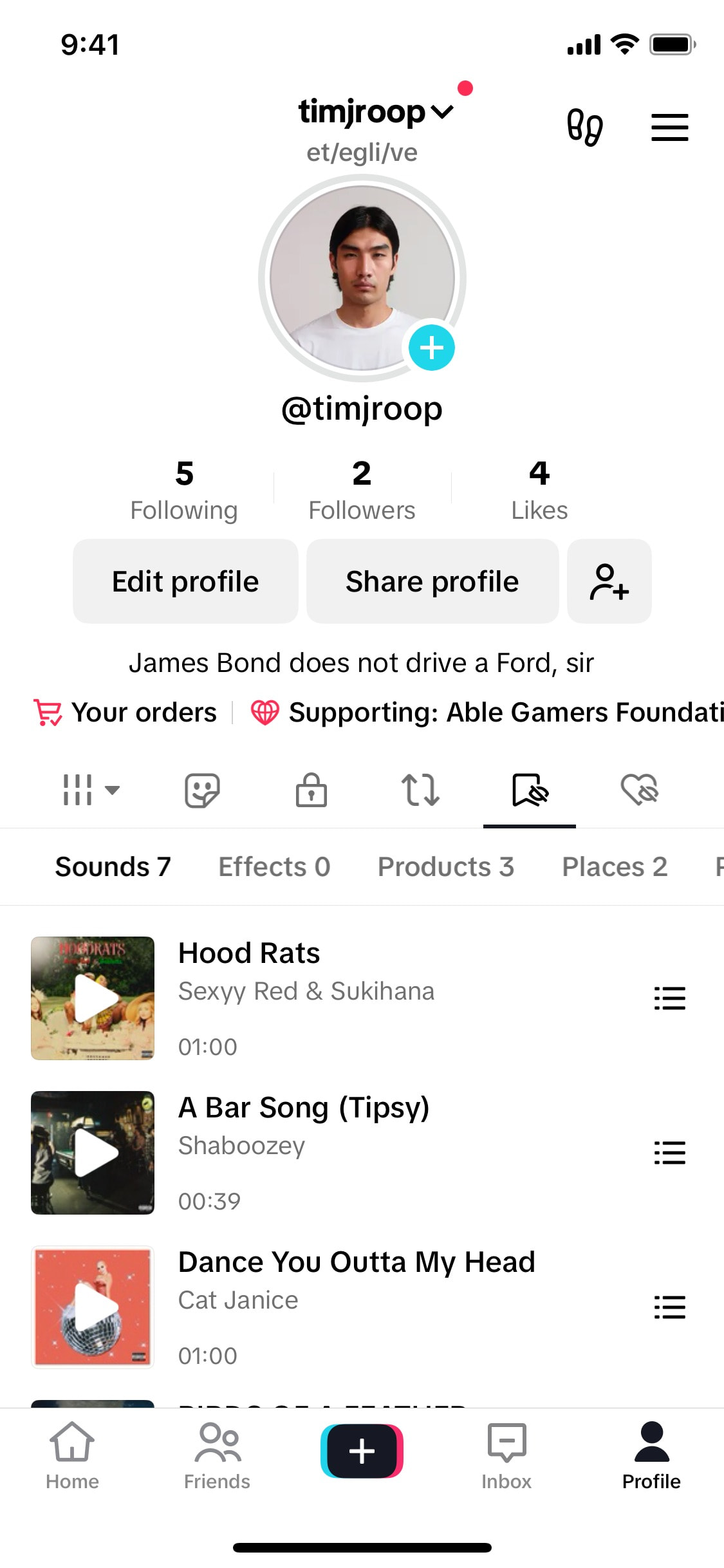 TikTok iOS screen 782
