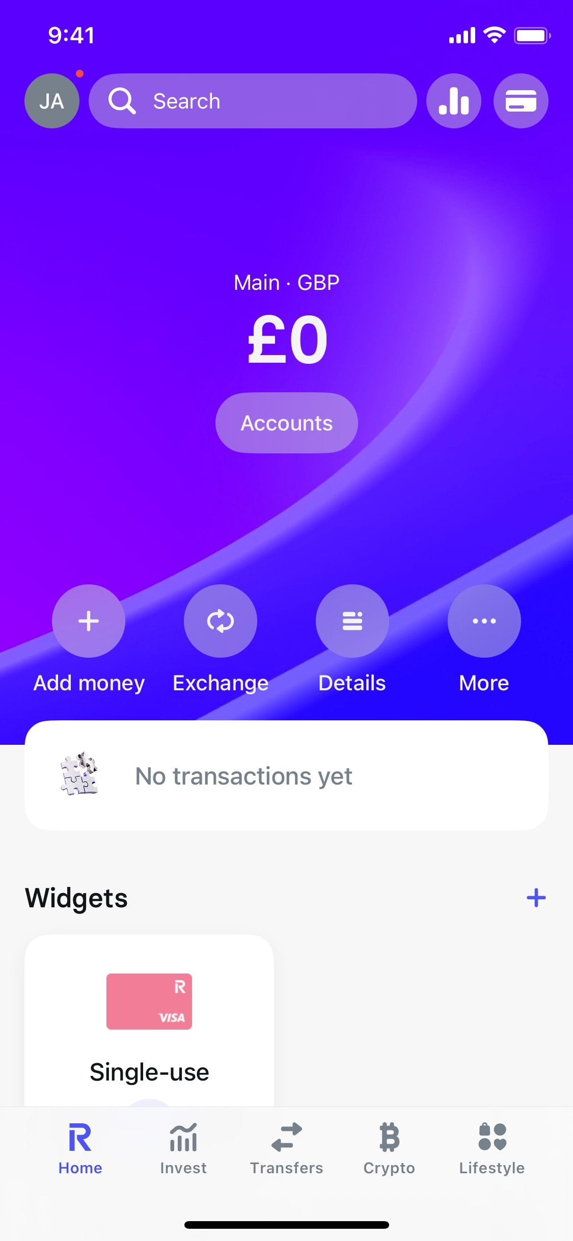 Revolut iOS screen 637