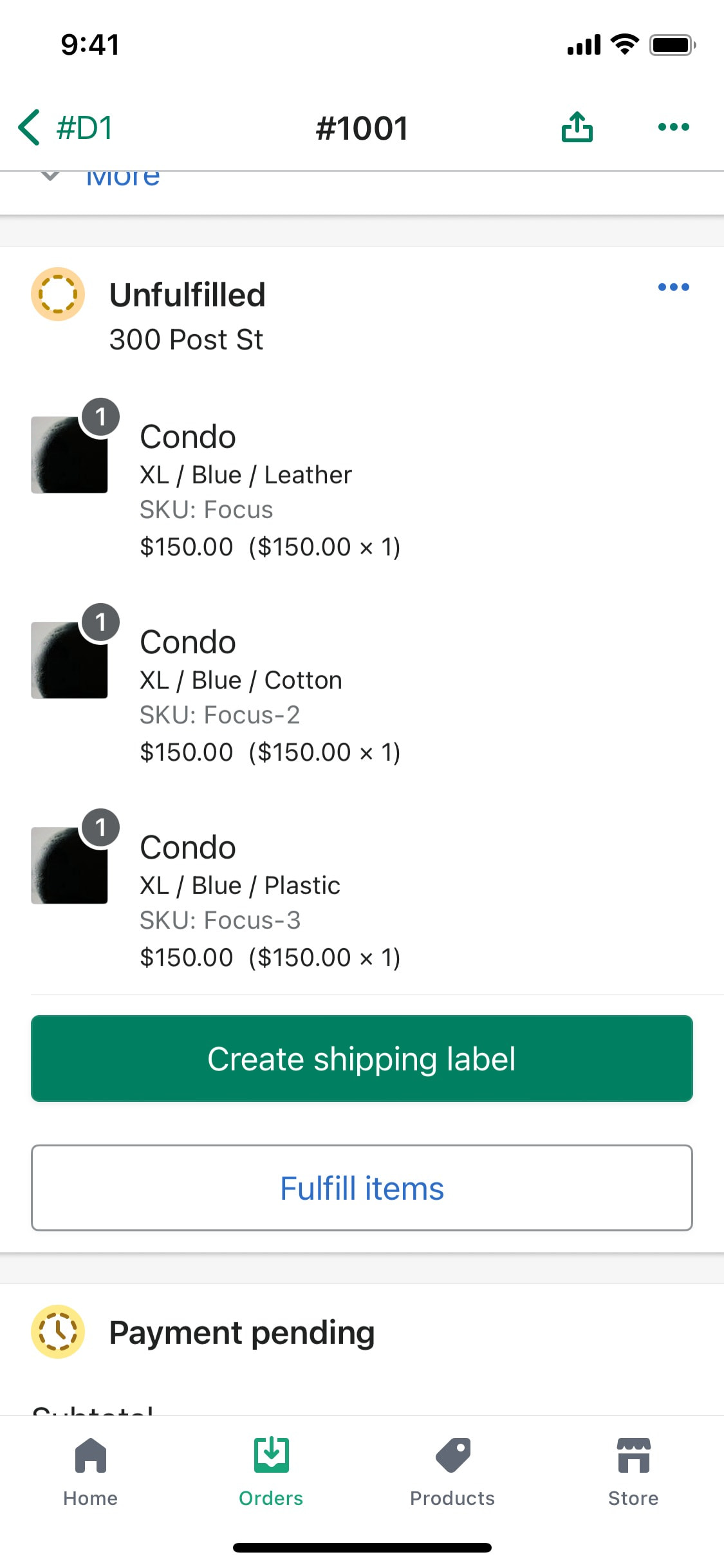Shopify iOS screen 28
