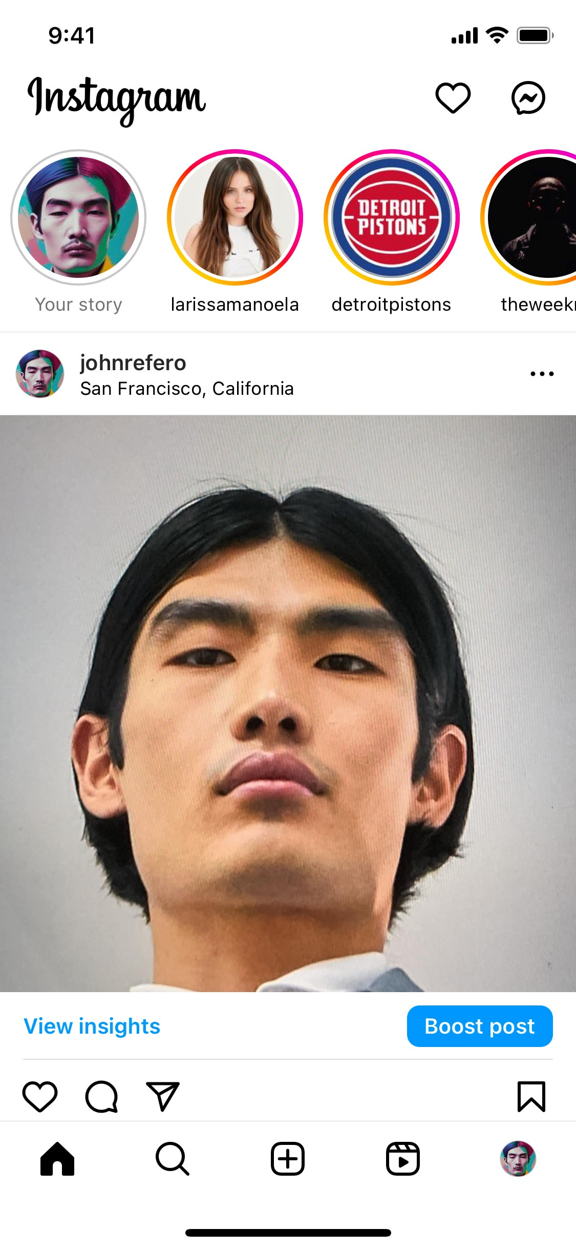 Instagram iOS screen 613