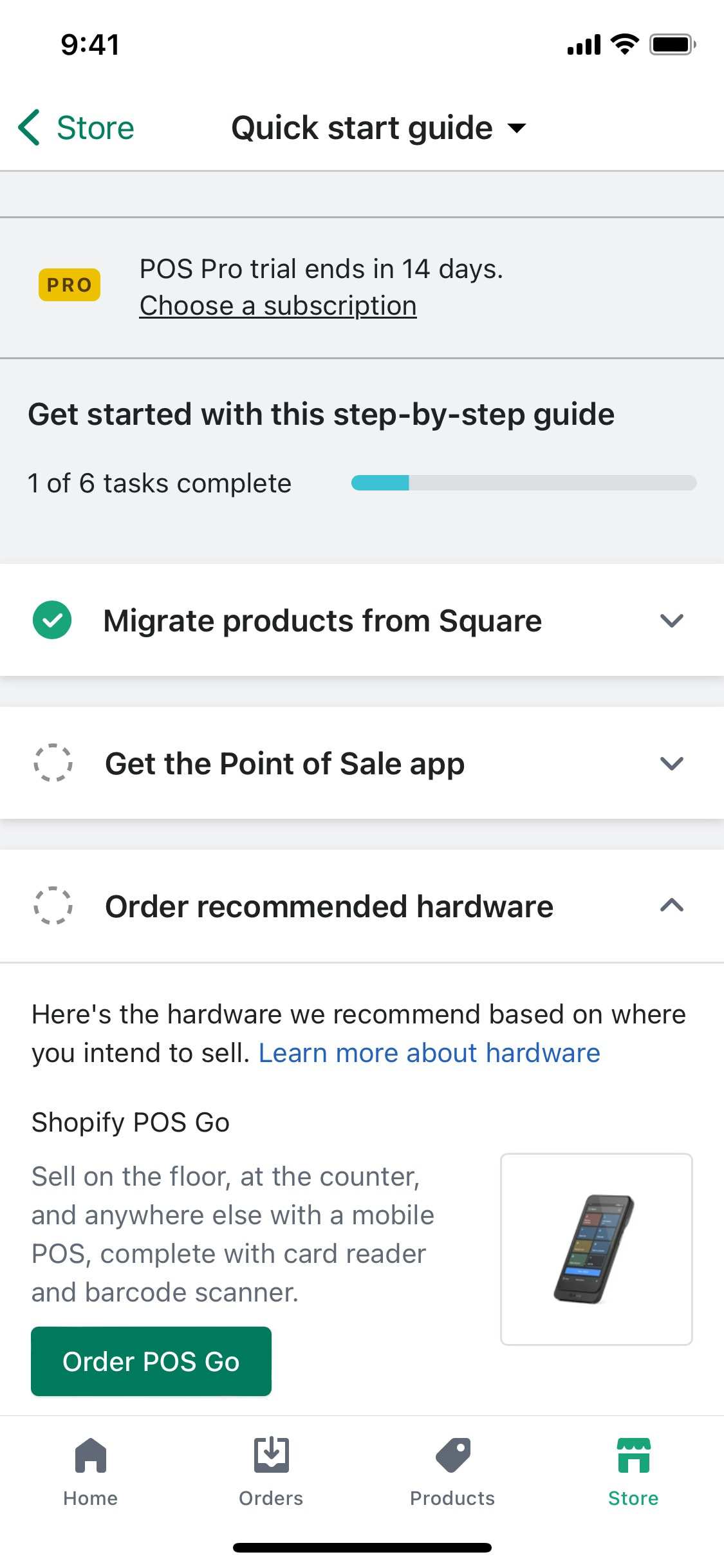 Shopify iOS screen 597