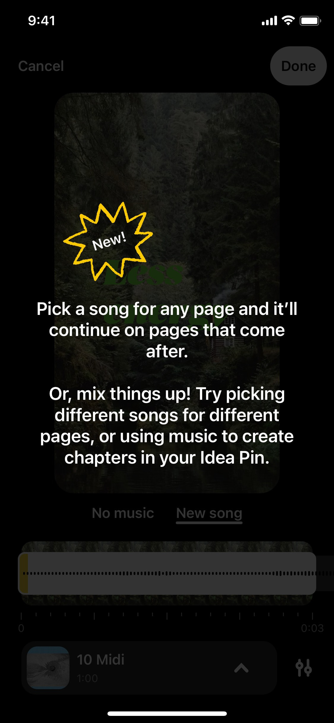 Pinterest iOS screen 97