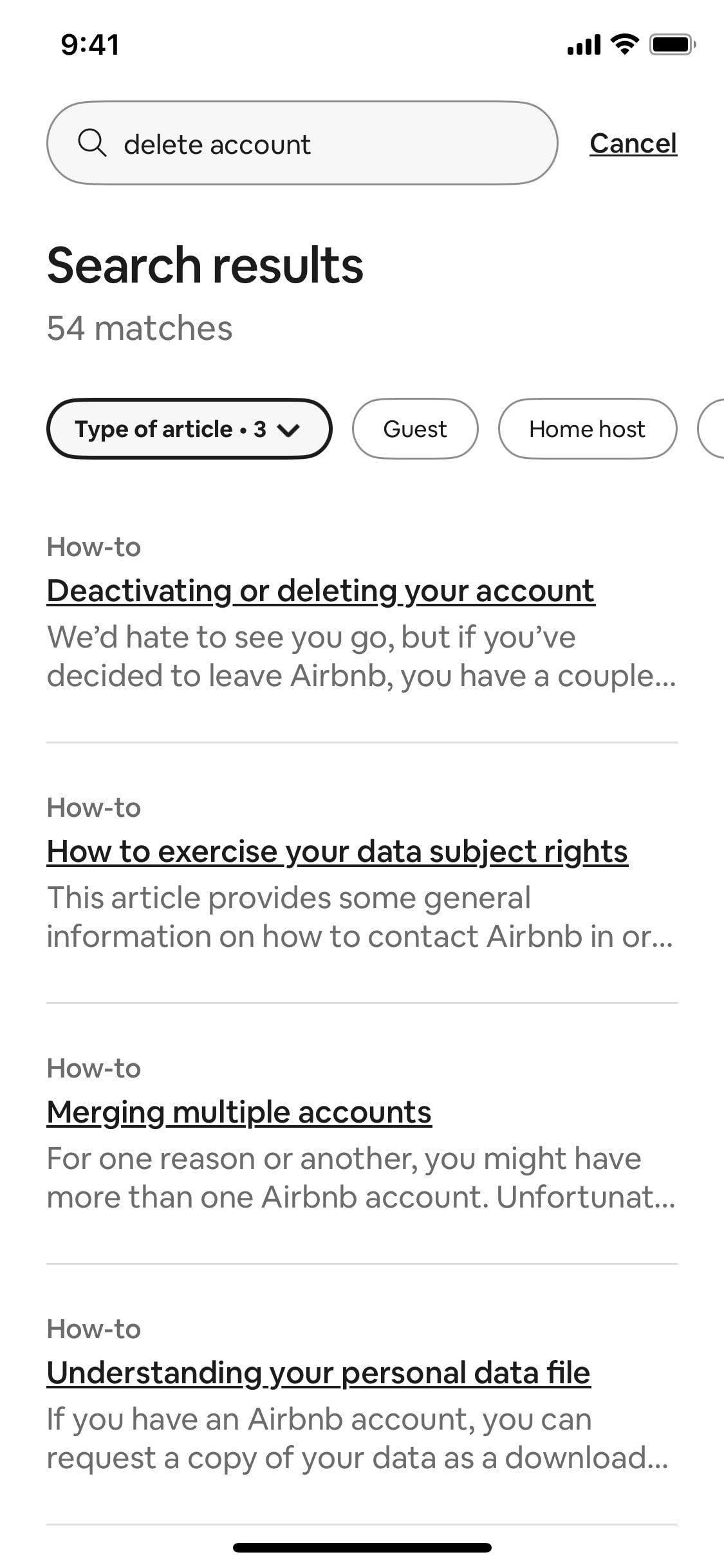 Airbnb iOS screen 102