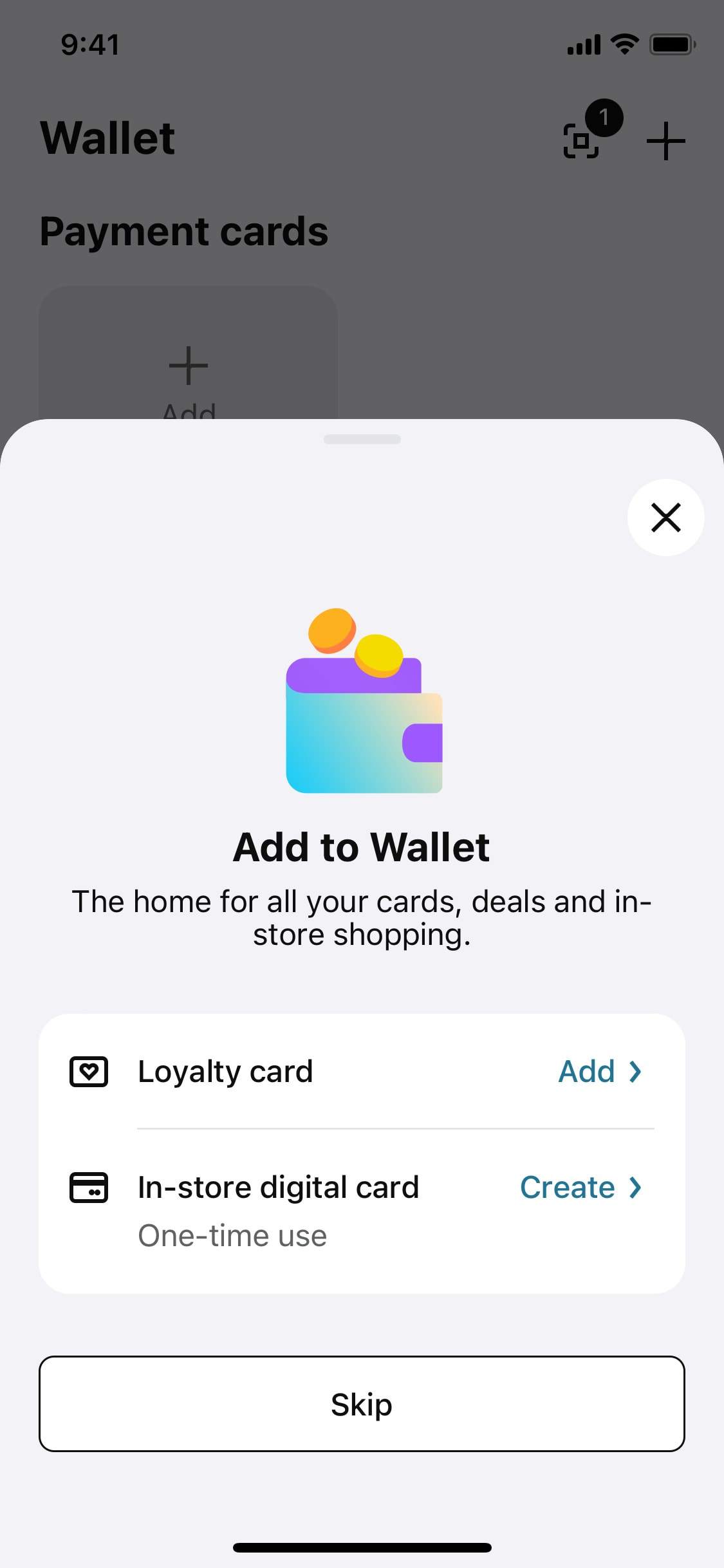 Klarna iOS screen 317