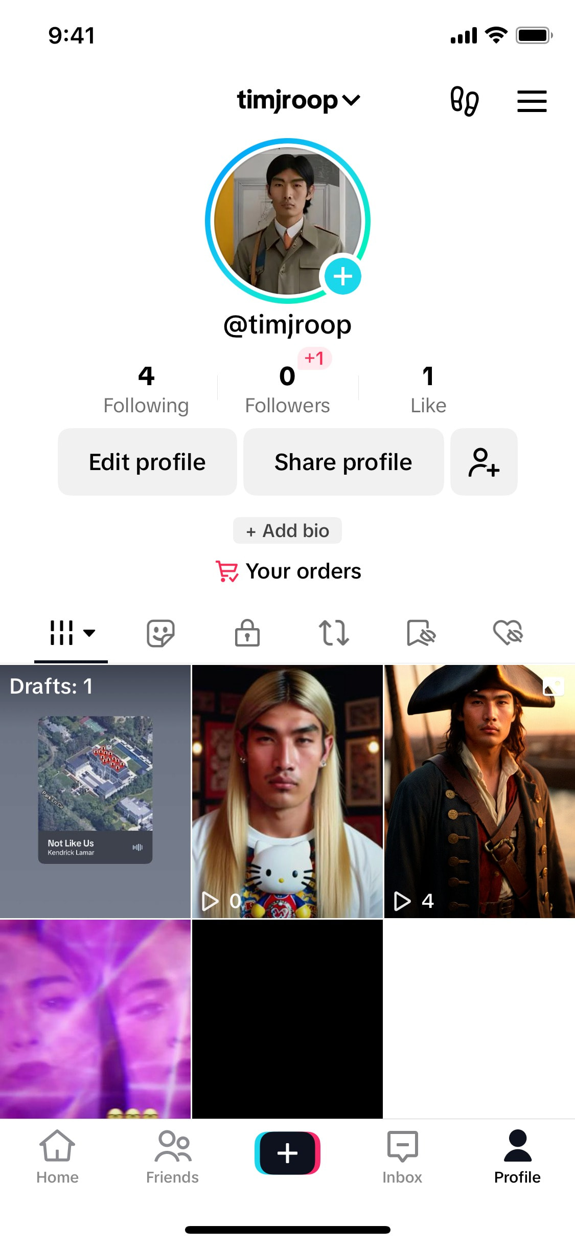 TikTok iOS screen 683