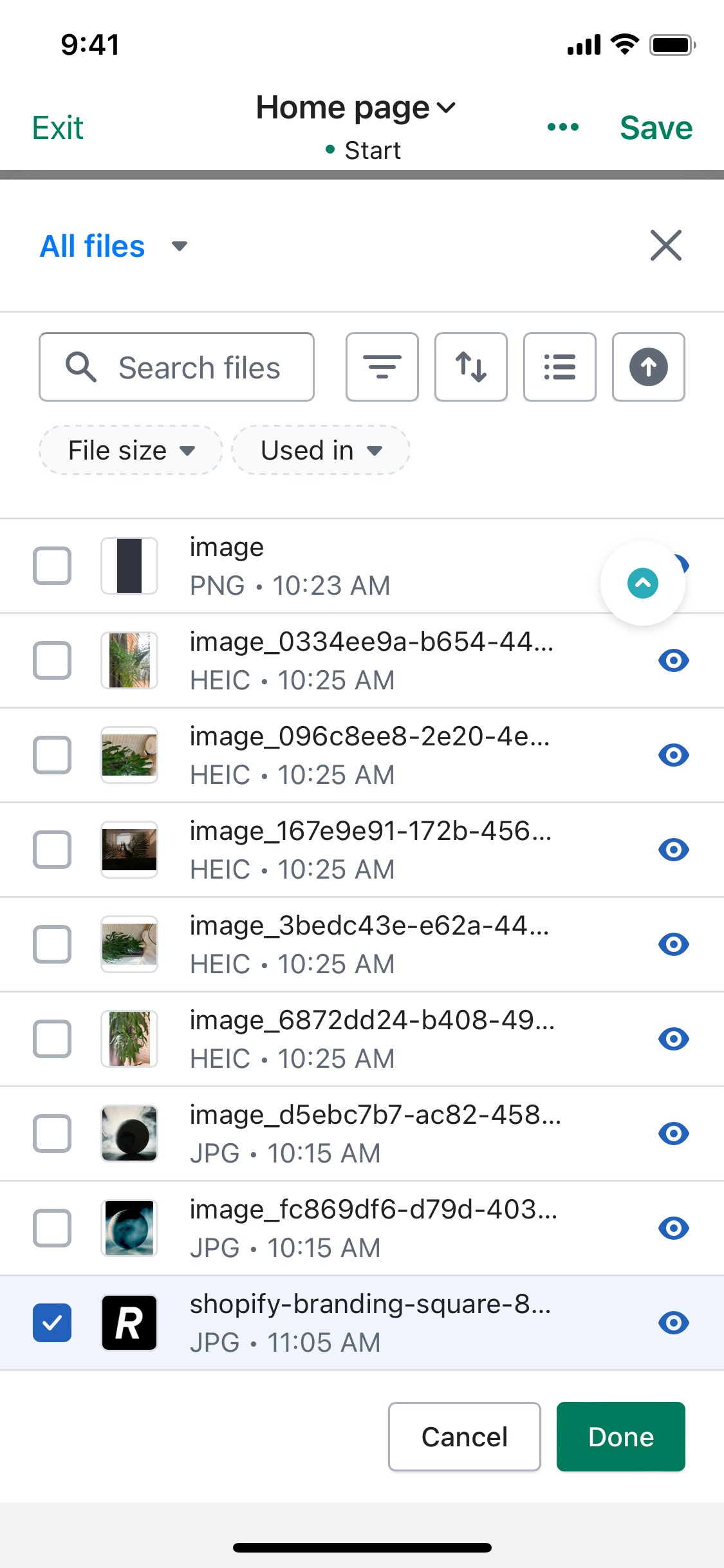 Shopify iOS screen 91