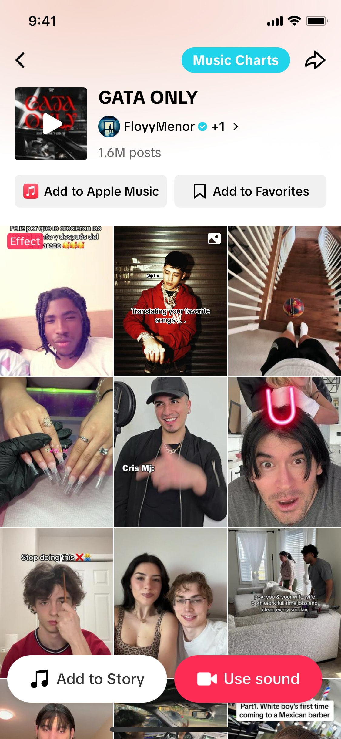 TikTok iOS screen 457
