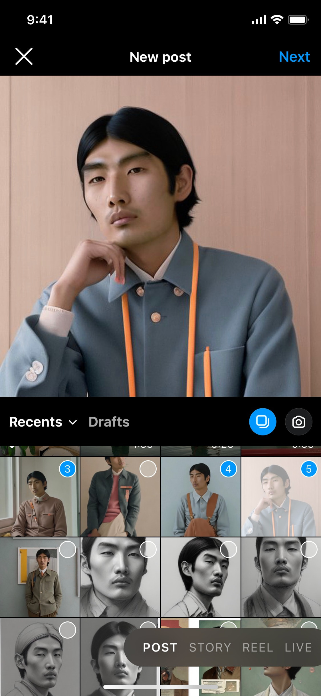 Instagram iOS screen 945