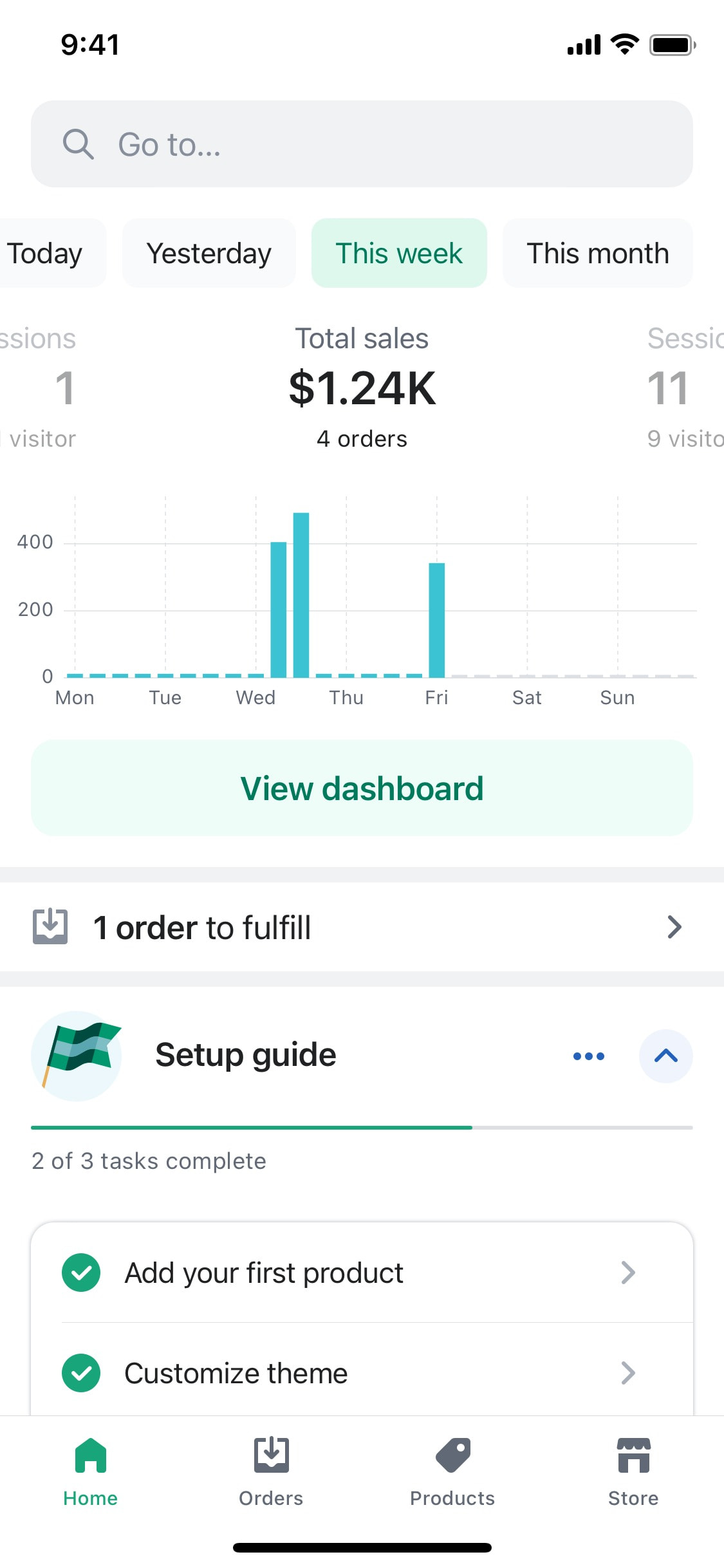 Shopify iOS screen 465