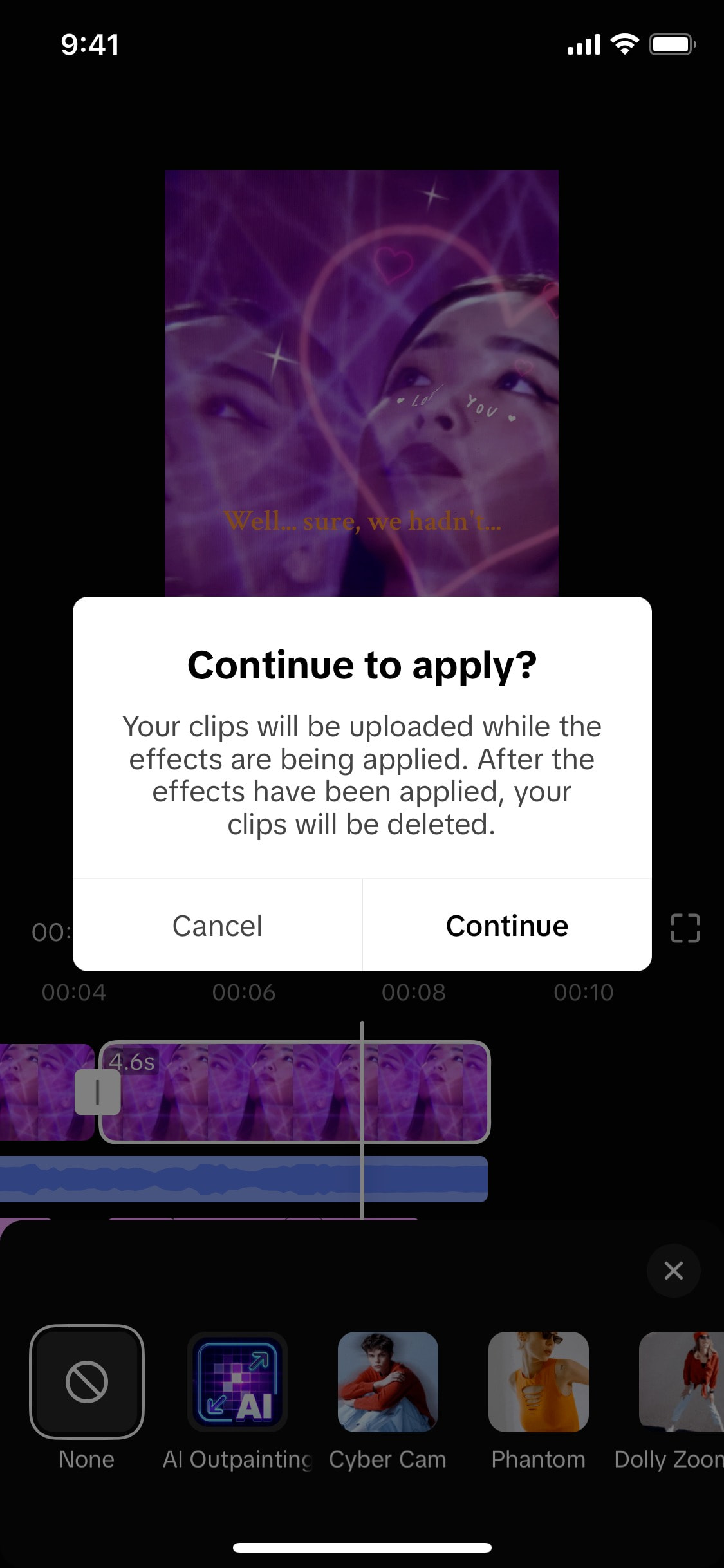TikTok iOS screen 77