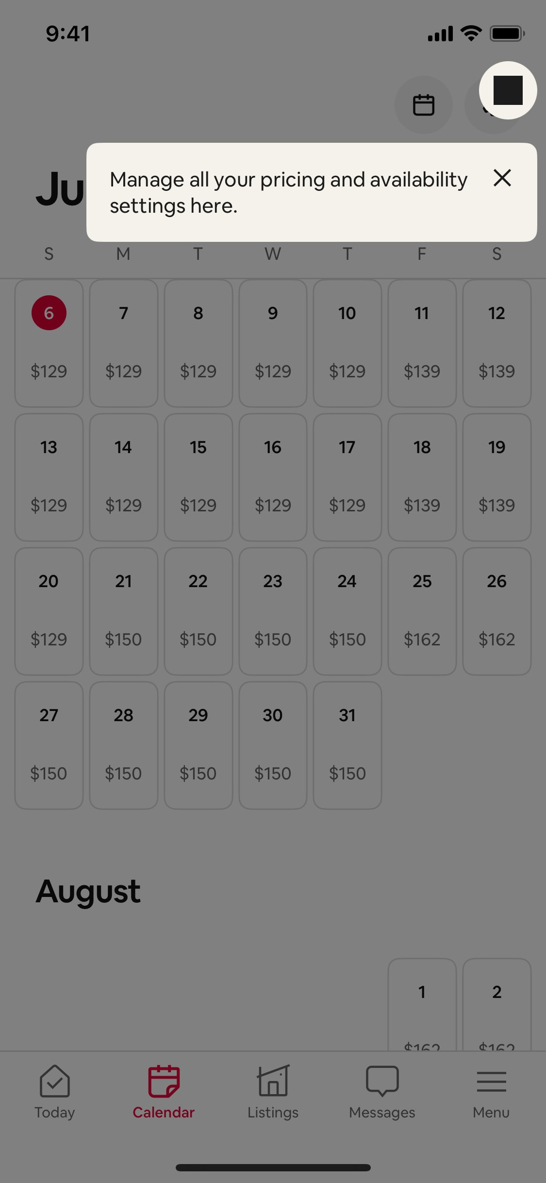 Airbnb iOS screen 453