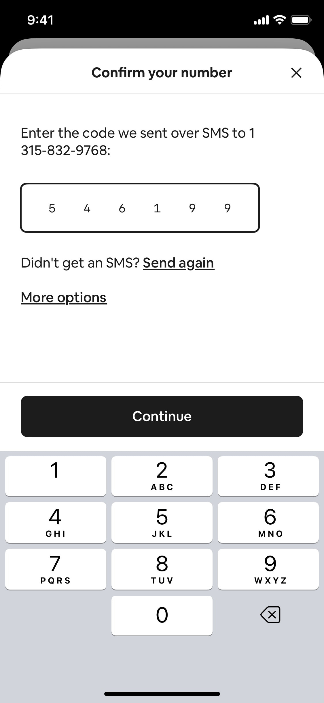 Airbnb iOS screen 557