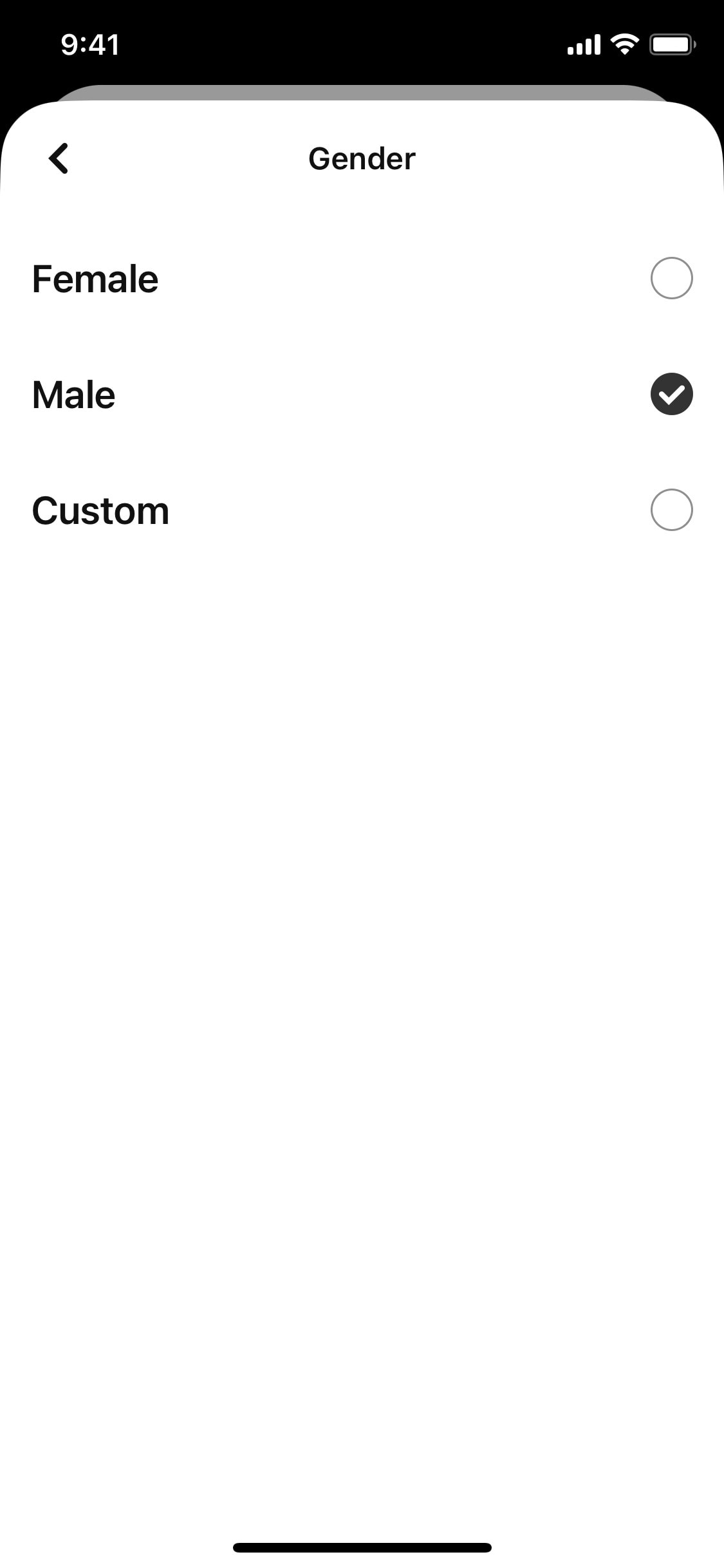 Pinterest iOS screen 195