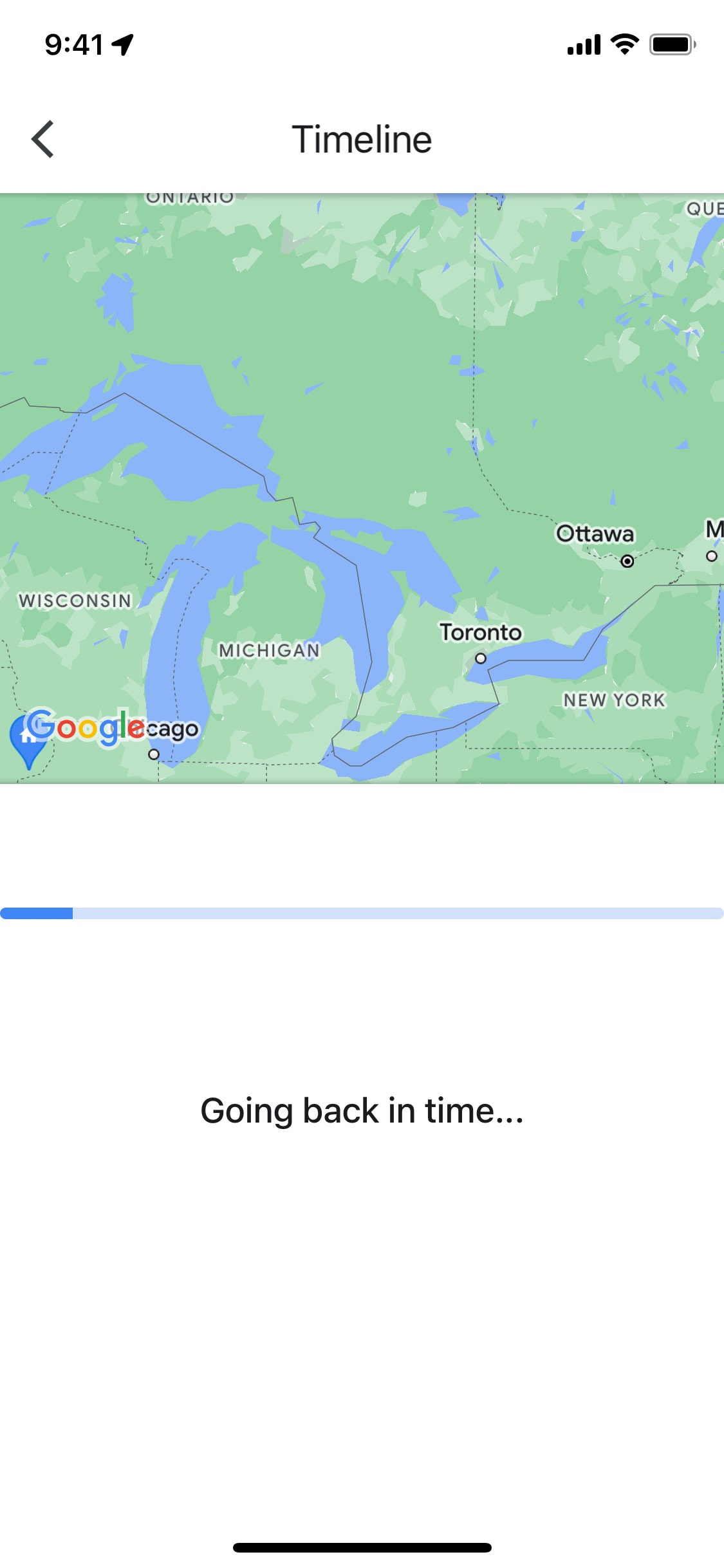 Google Maps iOS screen 97