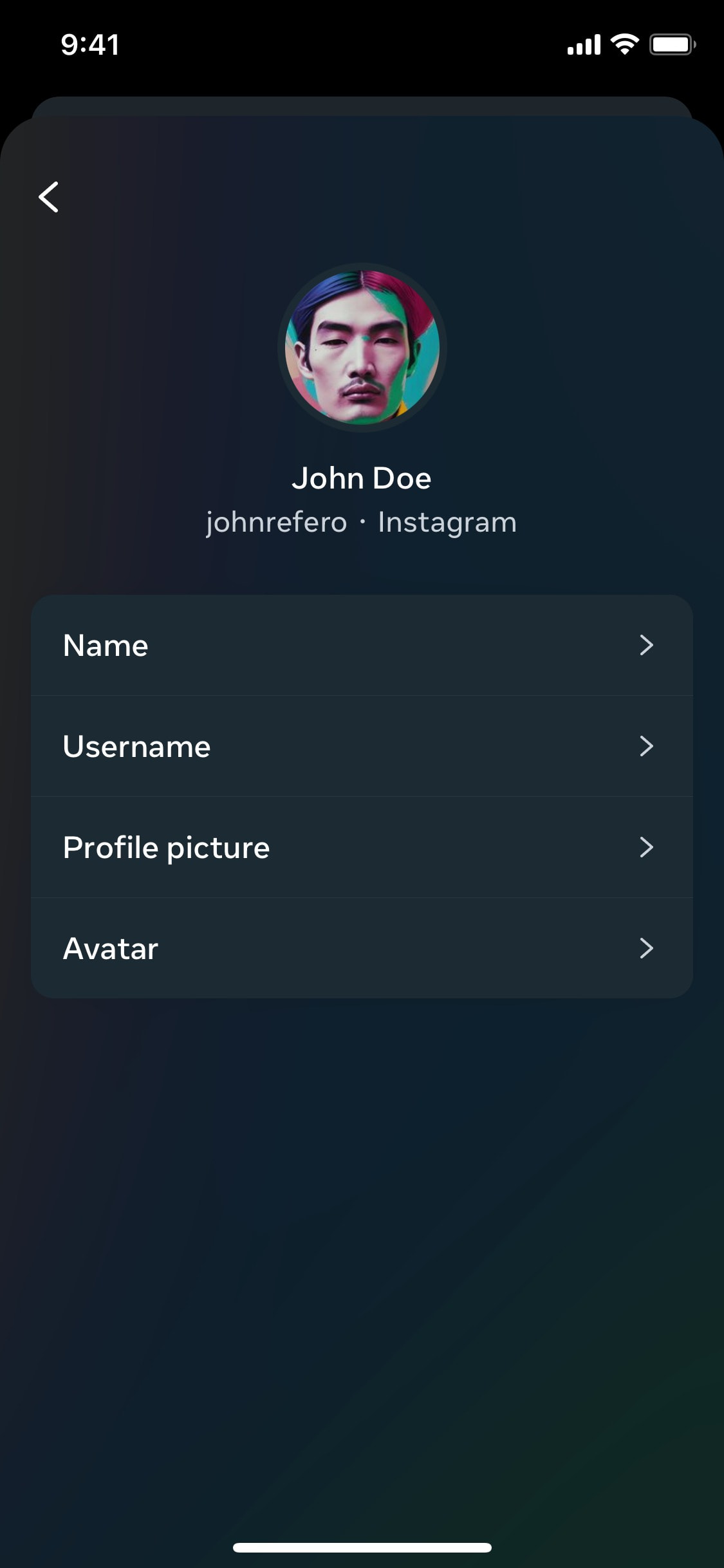 Instagram iOS screen 648