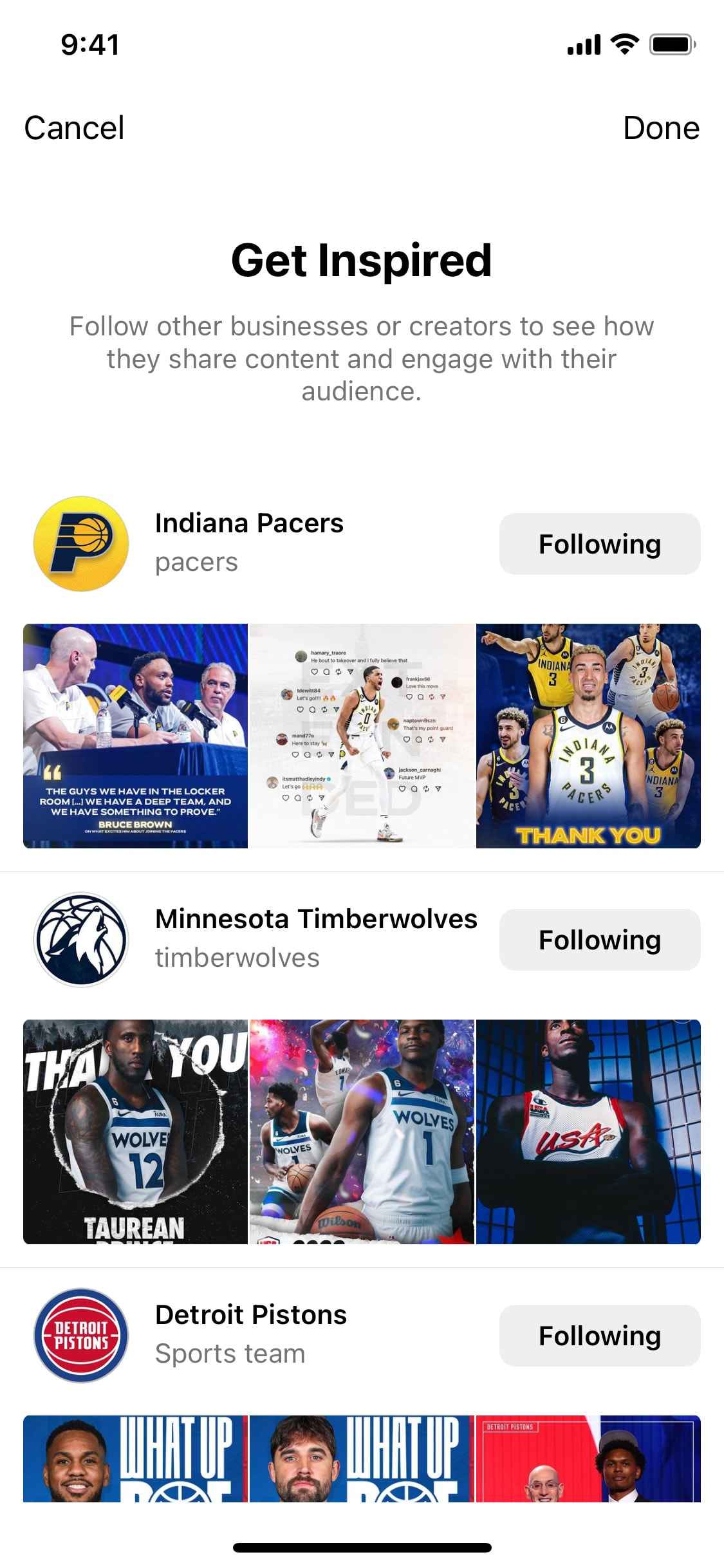 Instagram iOS screen 929