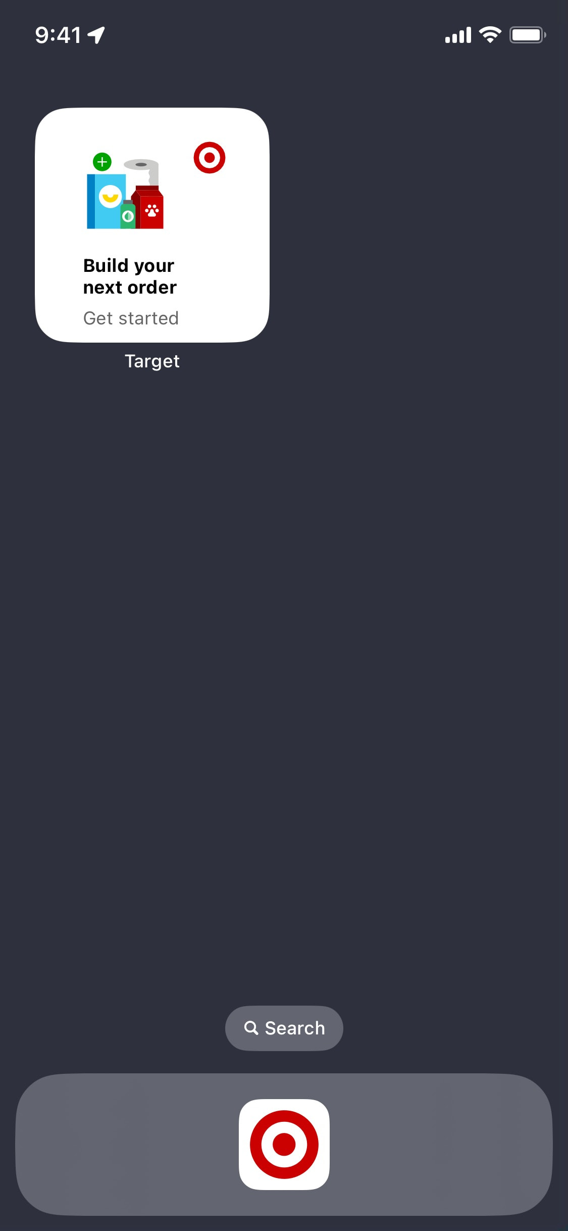 Target iOS screen 386