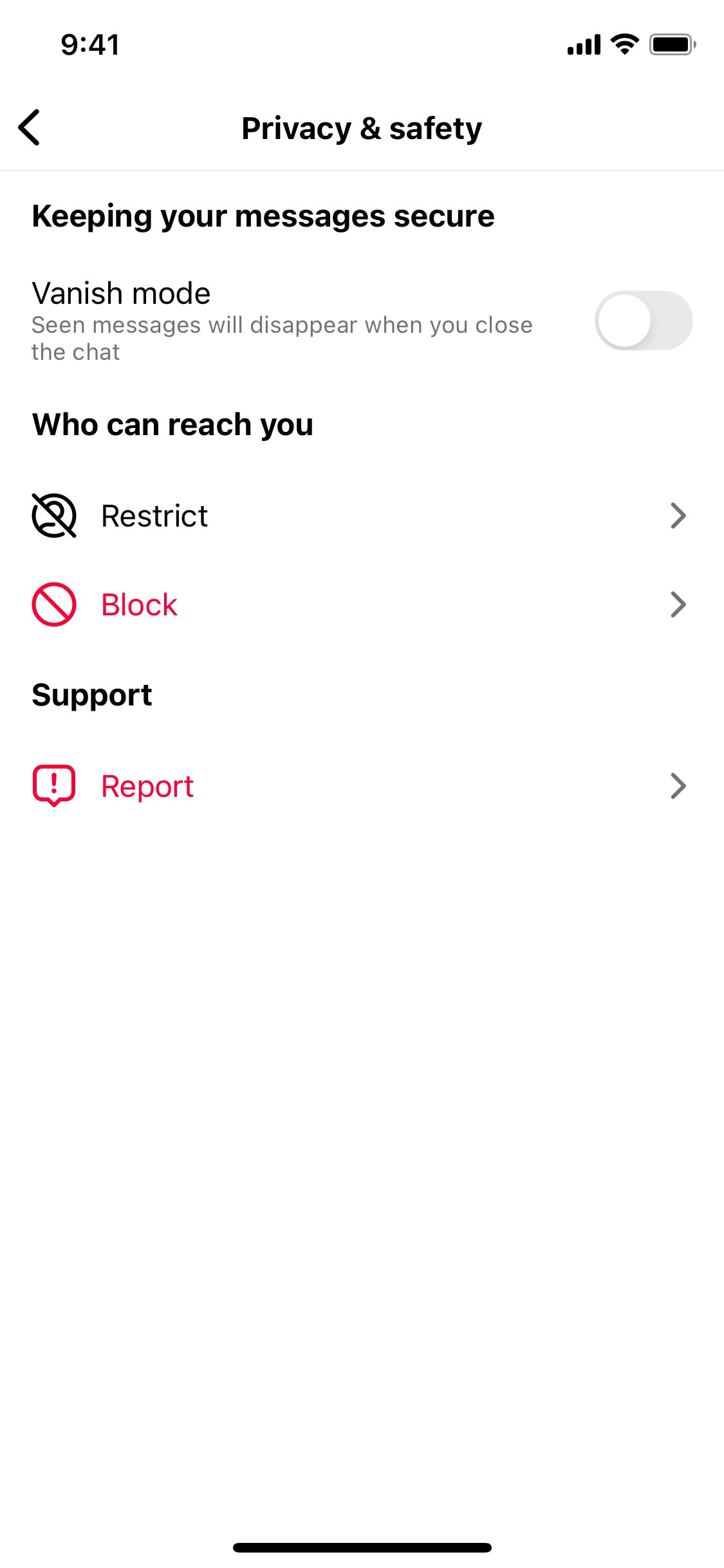 Instagram iOS screen 337