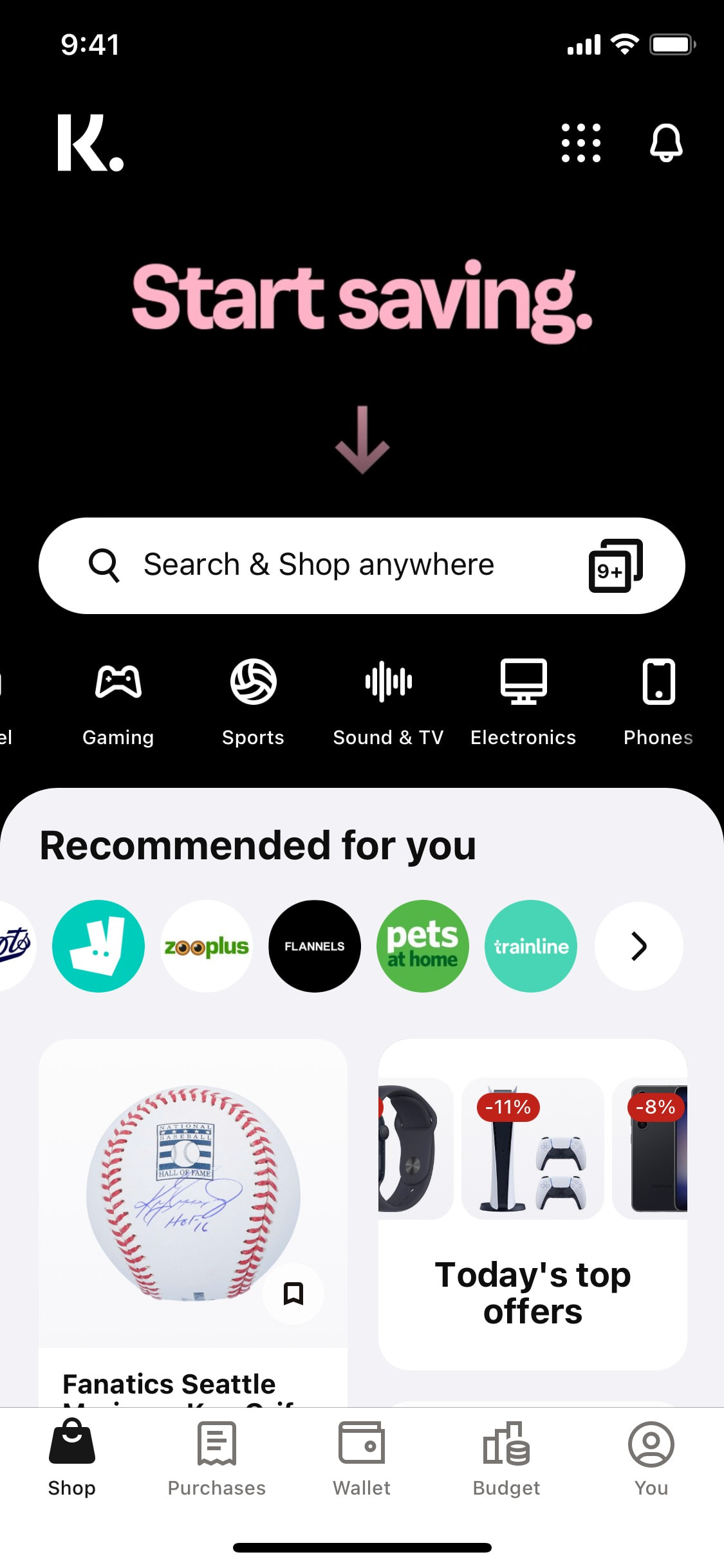 Klarna iOS screen 88