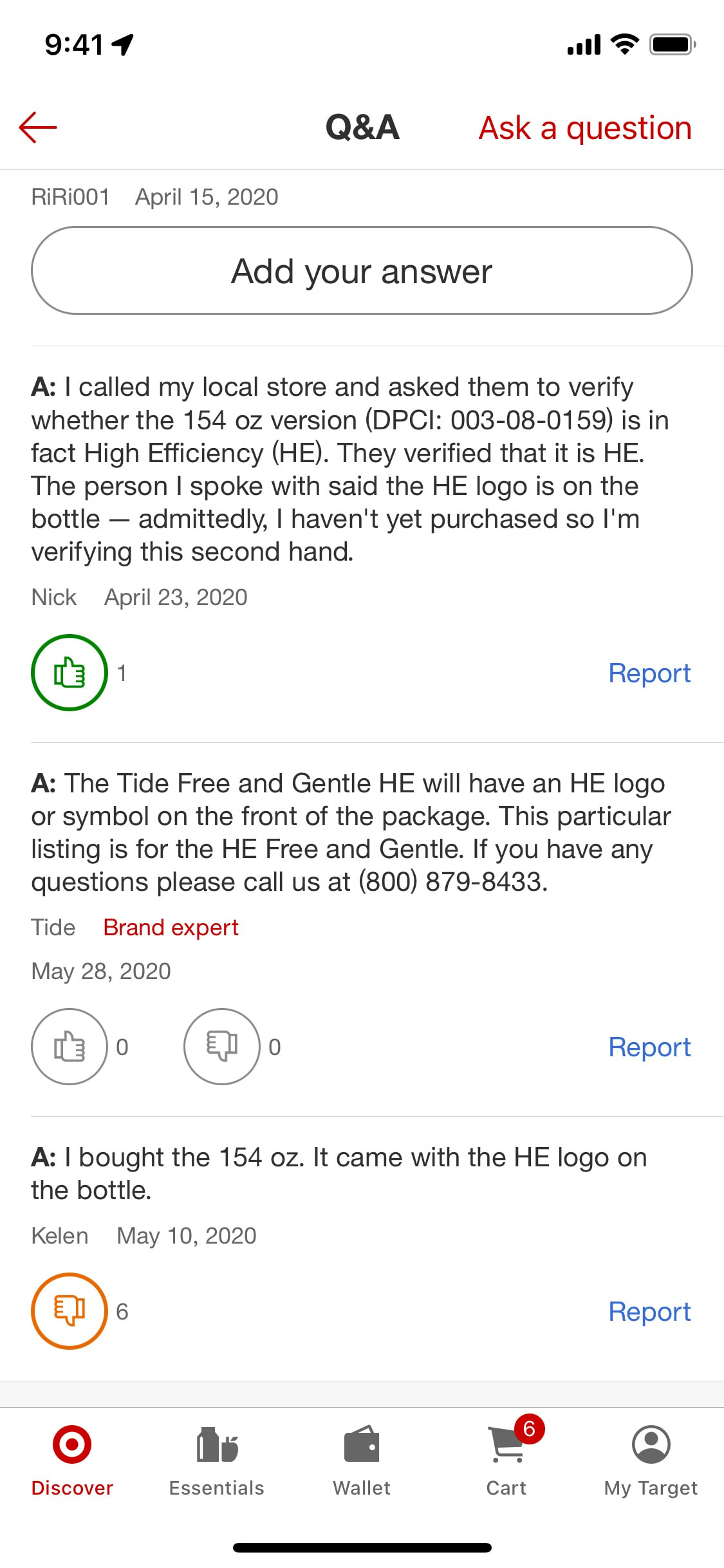 Target iOS screen 113