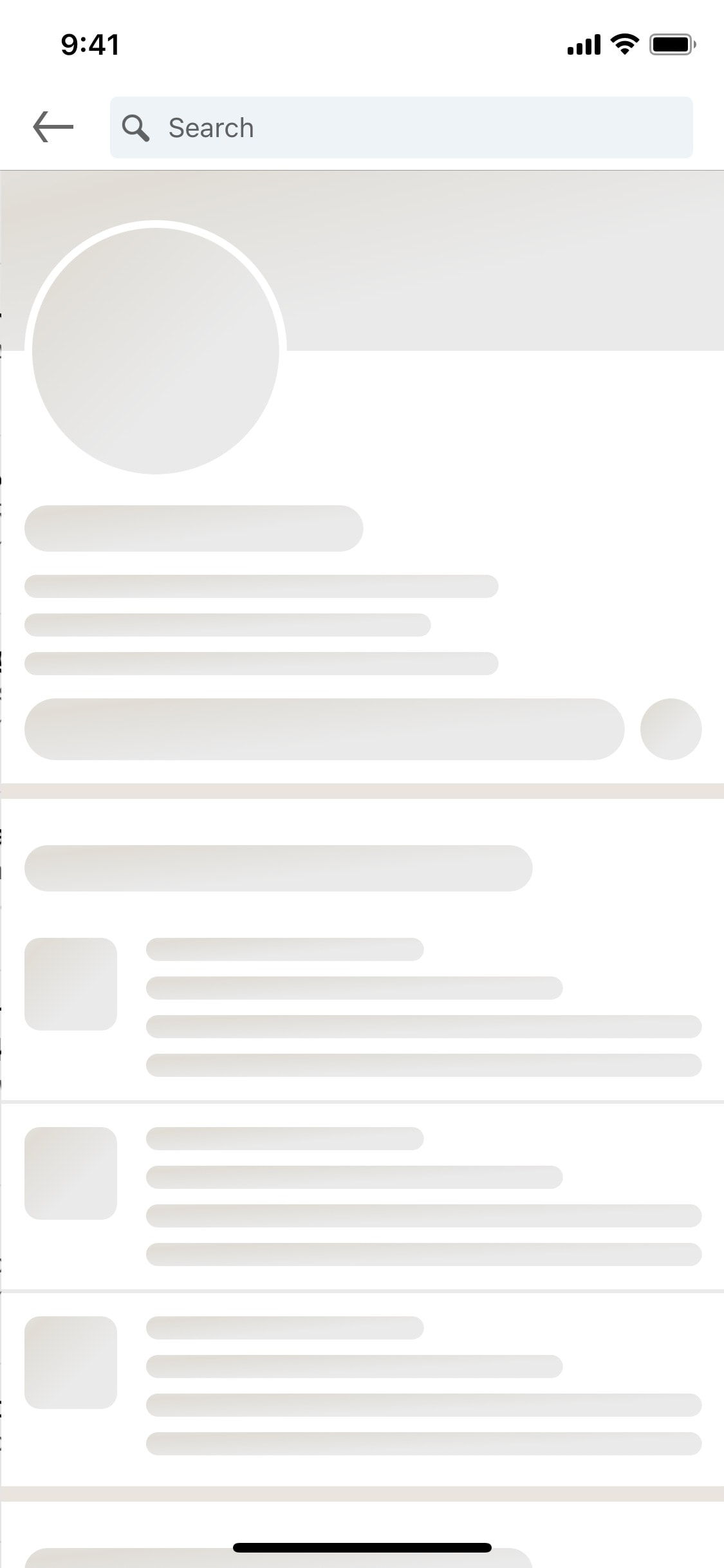 LinkedIn iOS screen 86