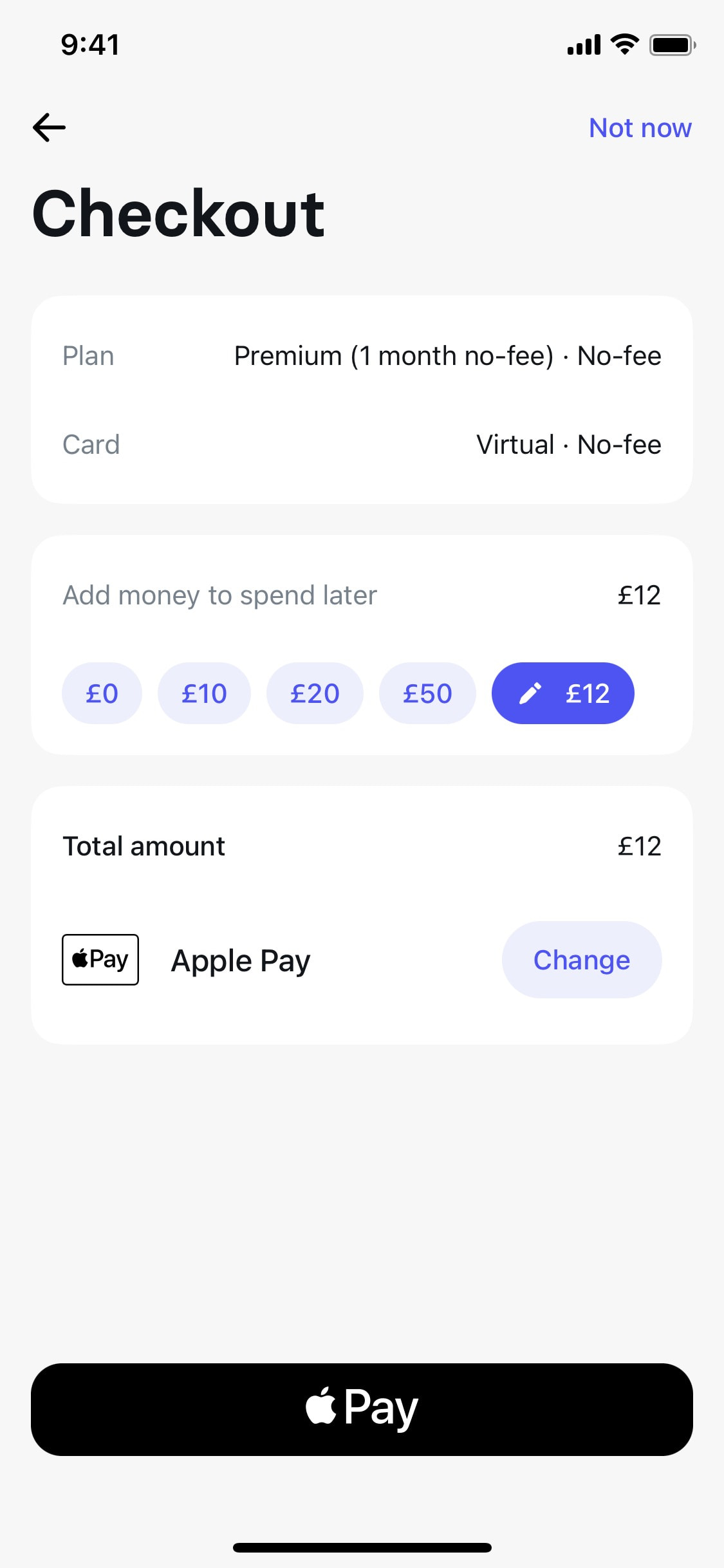 Revolut iOS screen 572