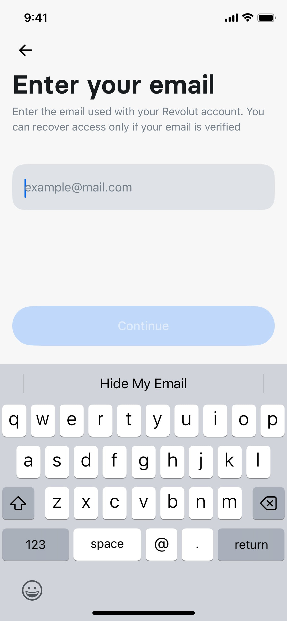 Revolut iOS screen 81