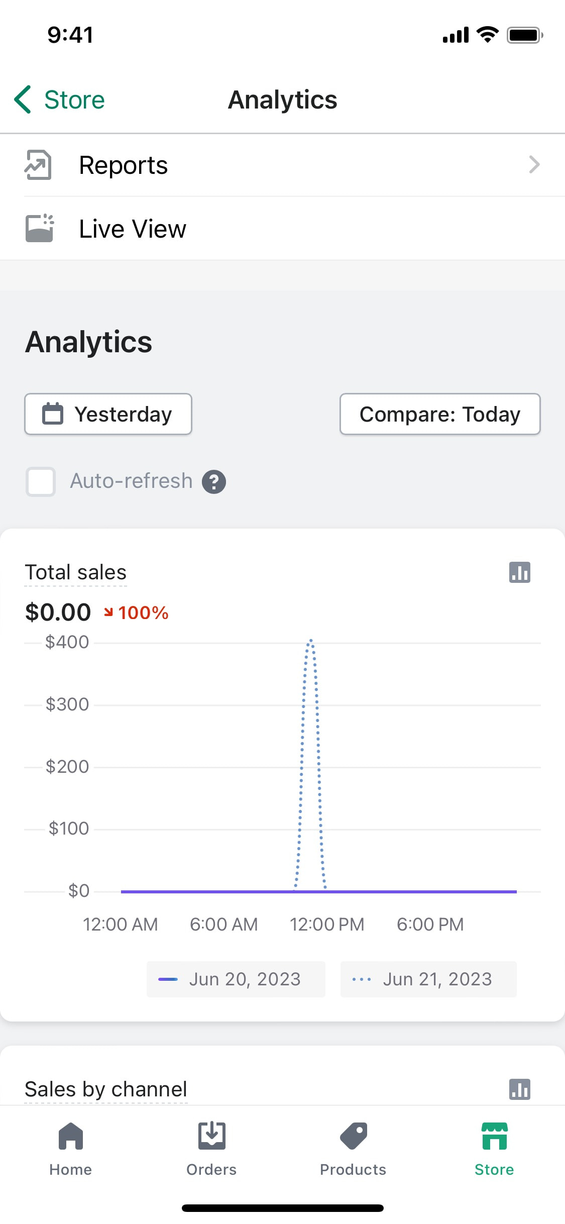 Shopify iOS screen 328