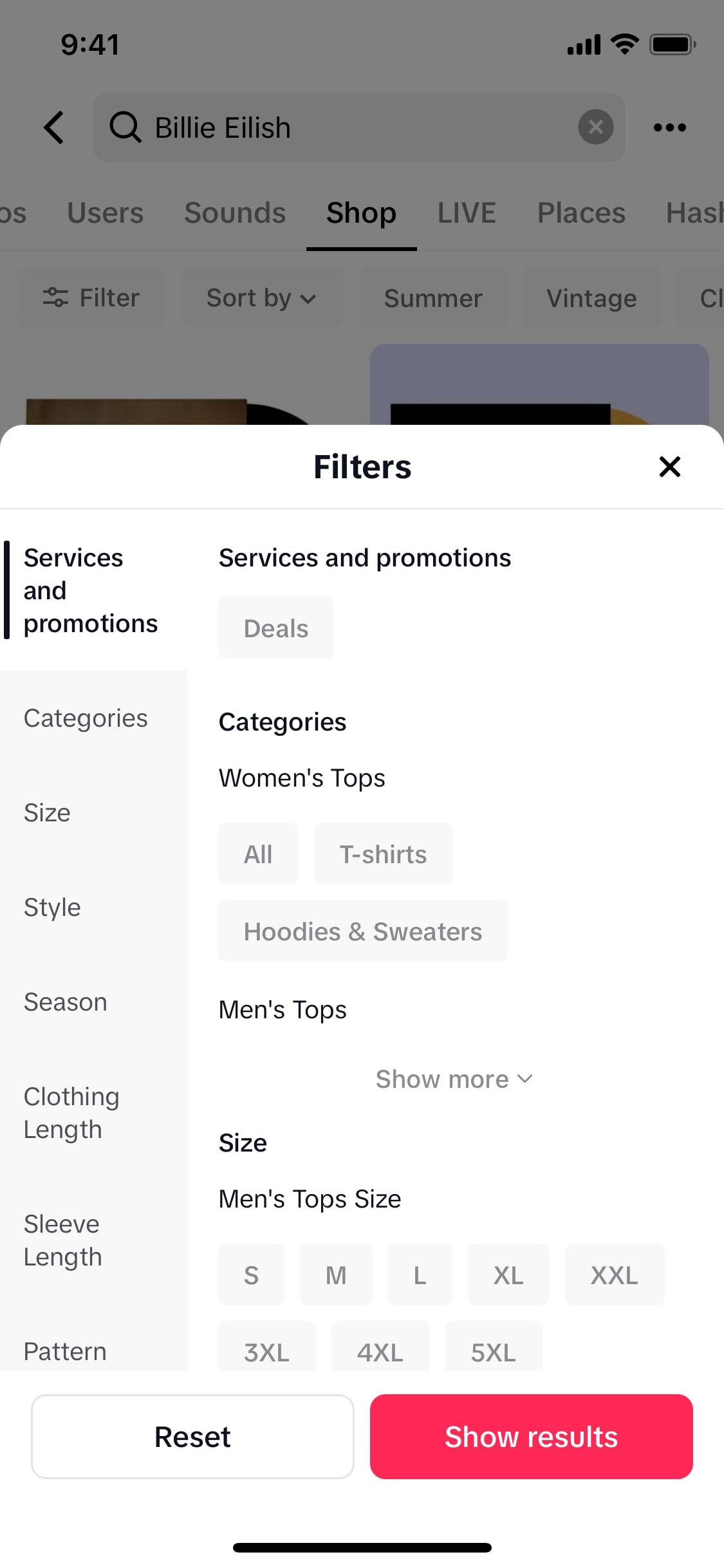 TikTok iOS screen 412